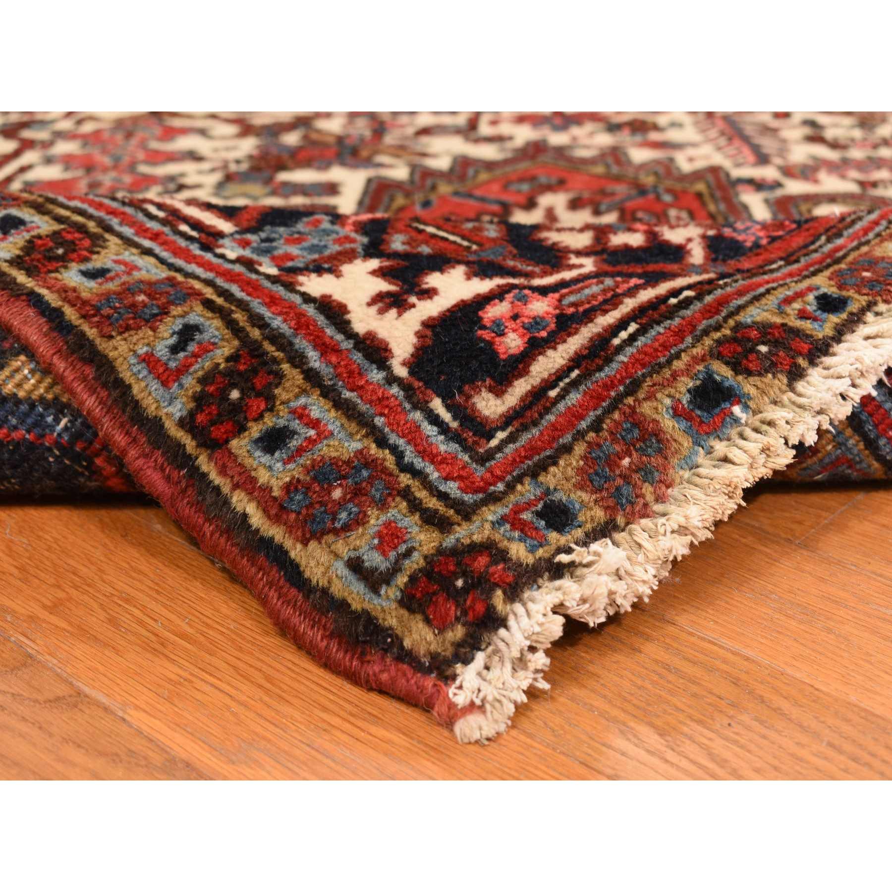 Heriz-Hand-Knotted-Rug-391450