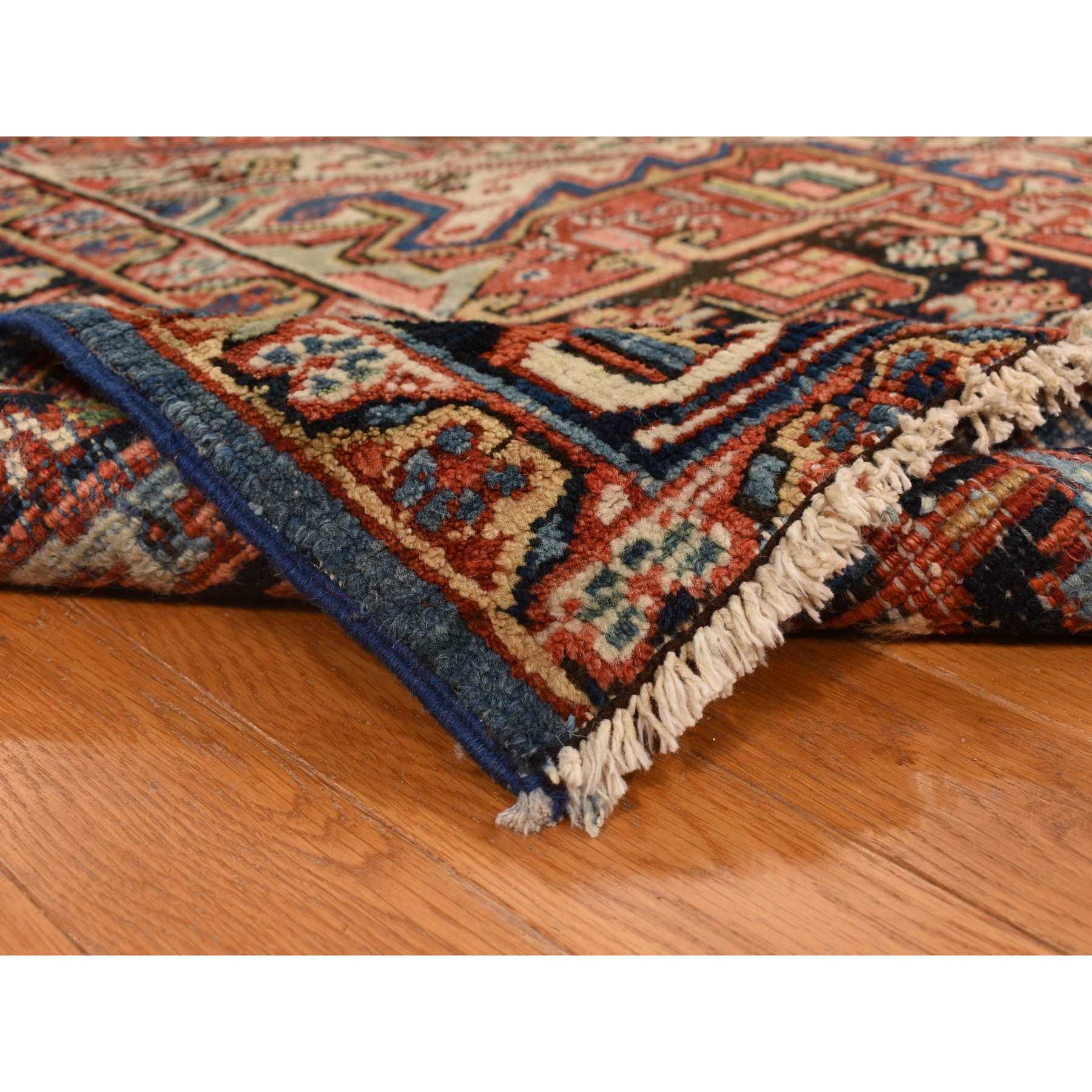 Heriz-Hand-Knotted-Rug-391515