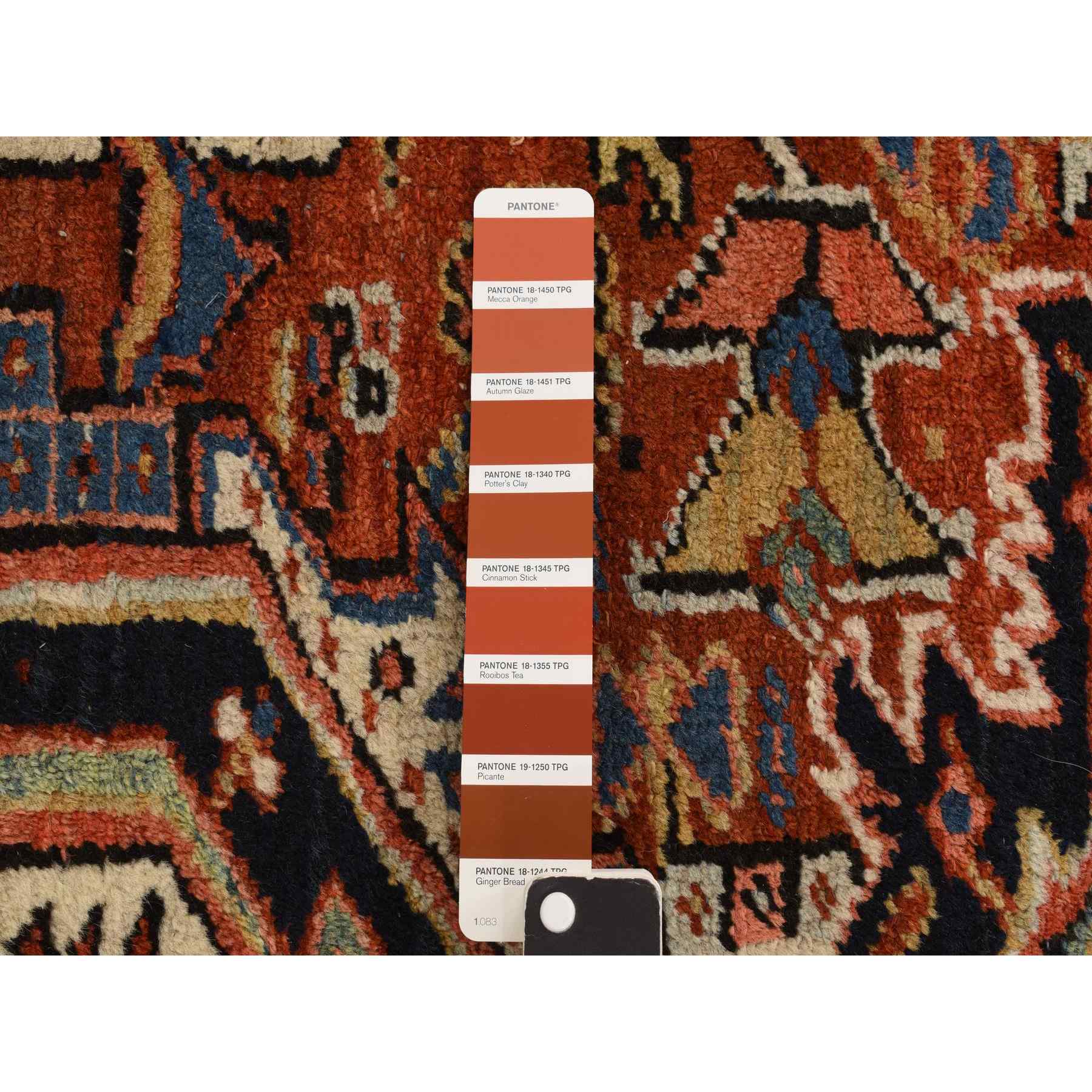 Heriz-Hand-Knotted-Rug-391515