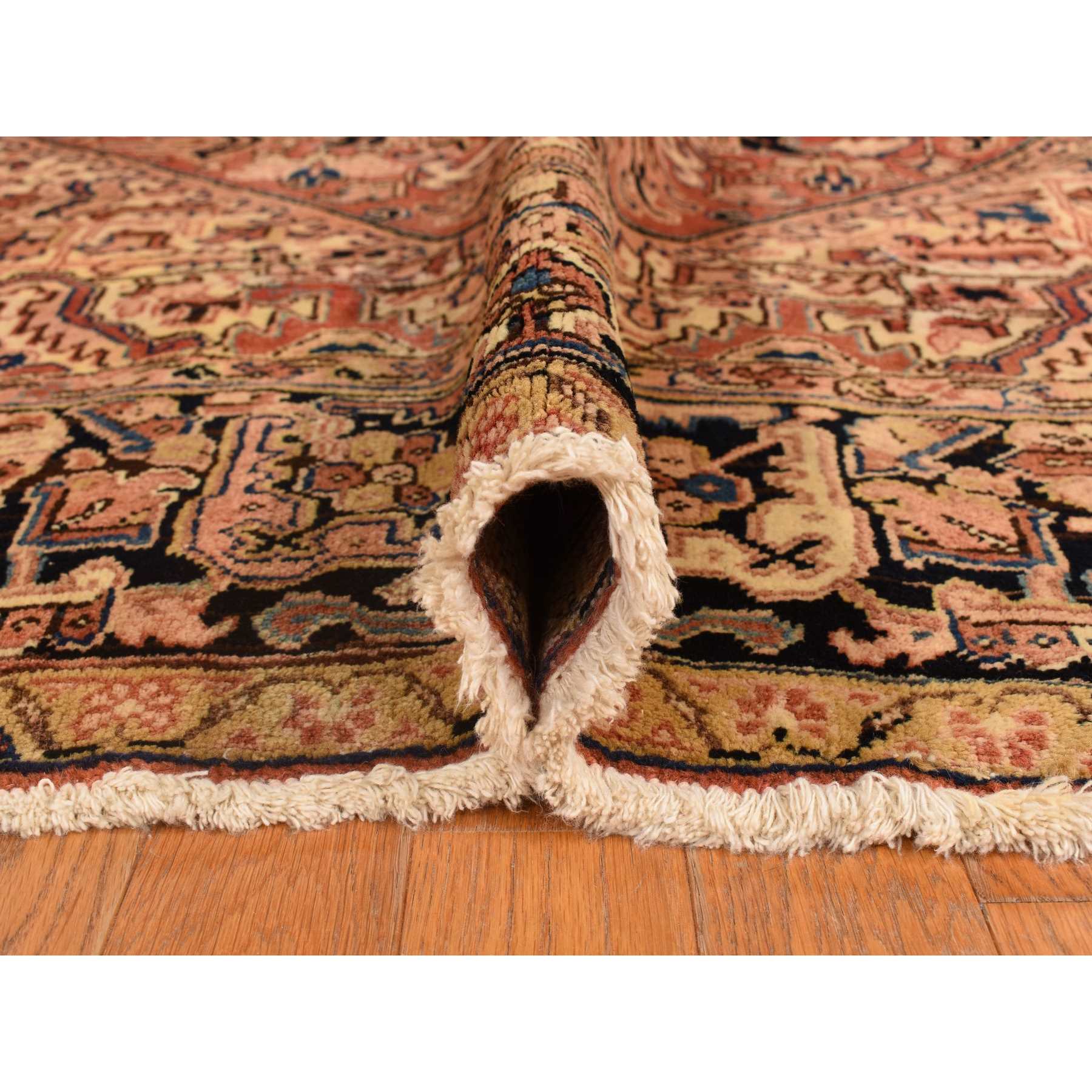 Heriz-Hand-Knotted-Rug-391535