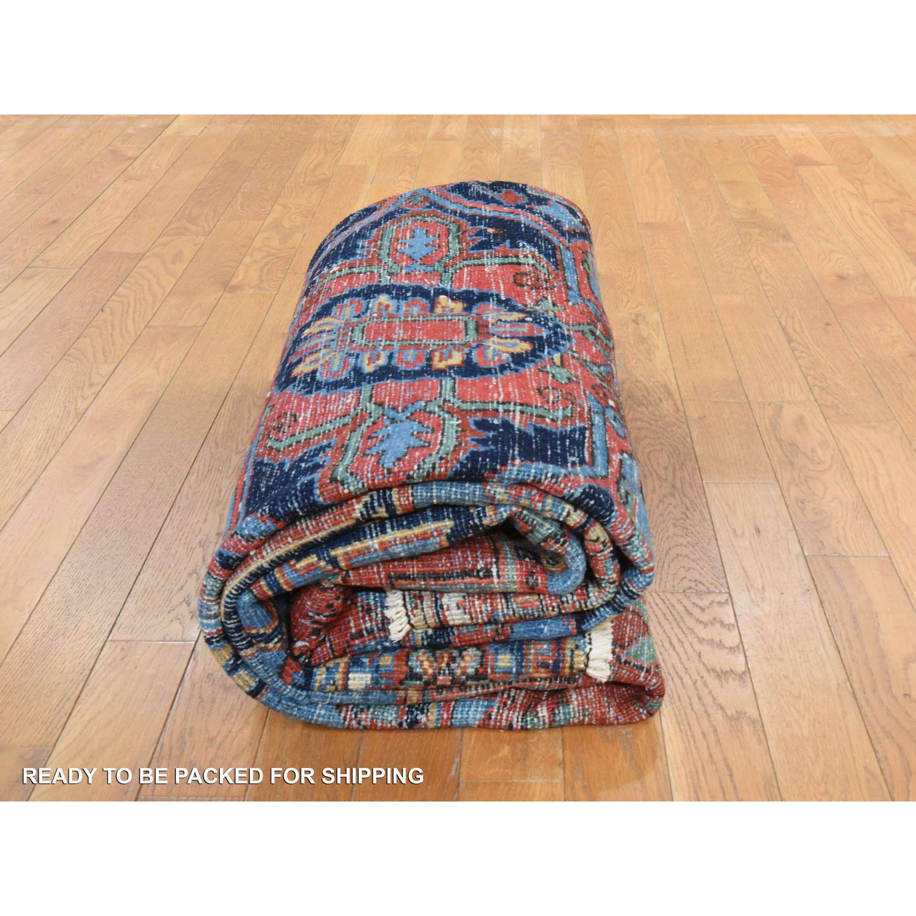 Heriz-Hand-Knotted-Rug-392115