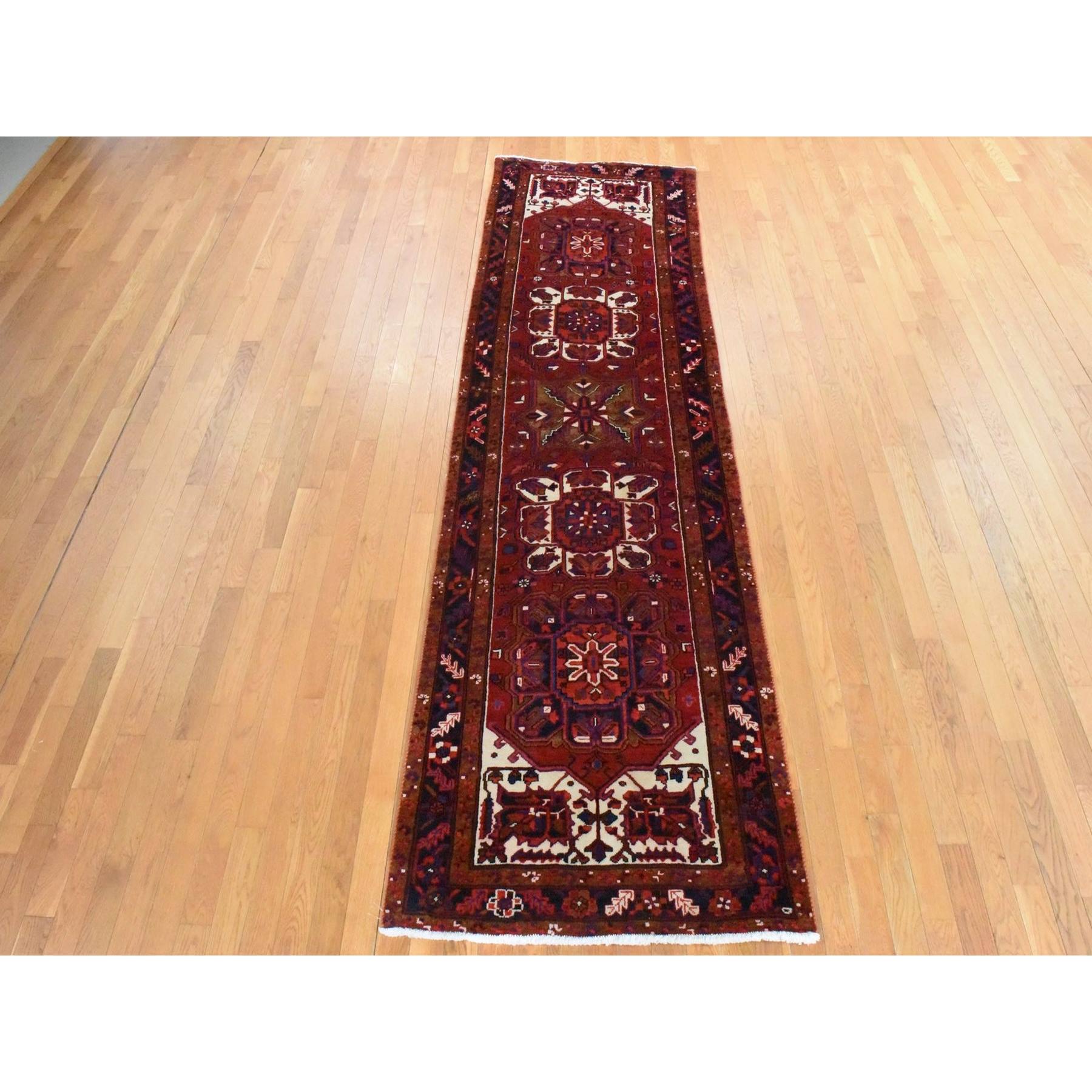 Heriz-Hand-Knotted-Rug-392275