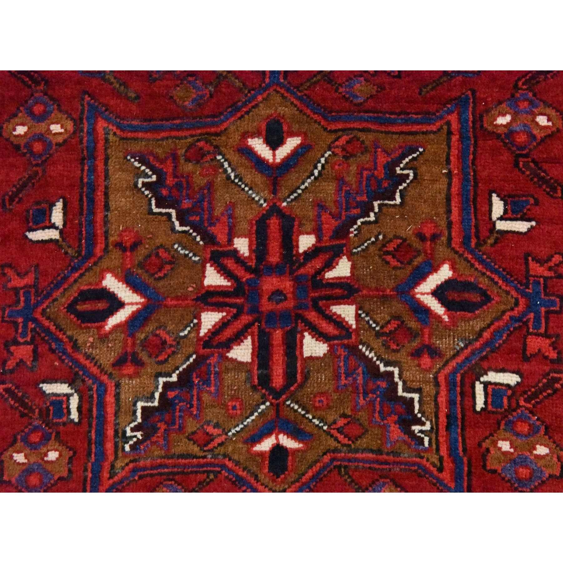 Heriz-Hand-Knotted-Rug-392275