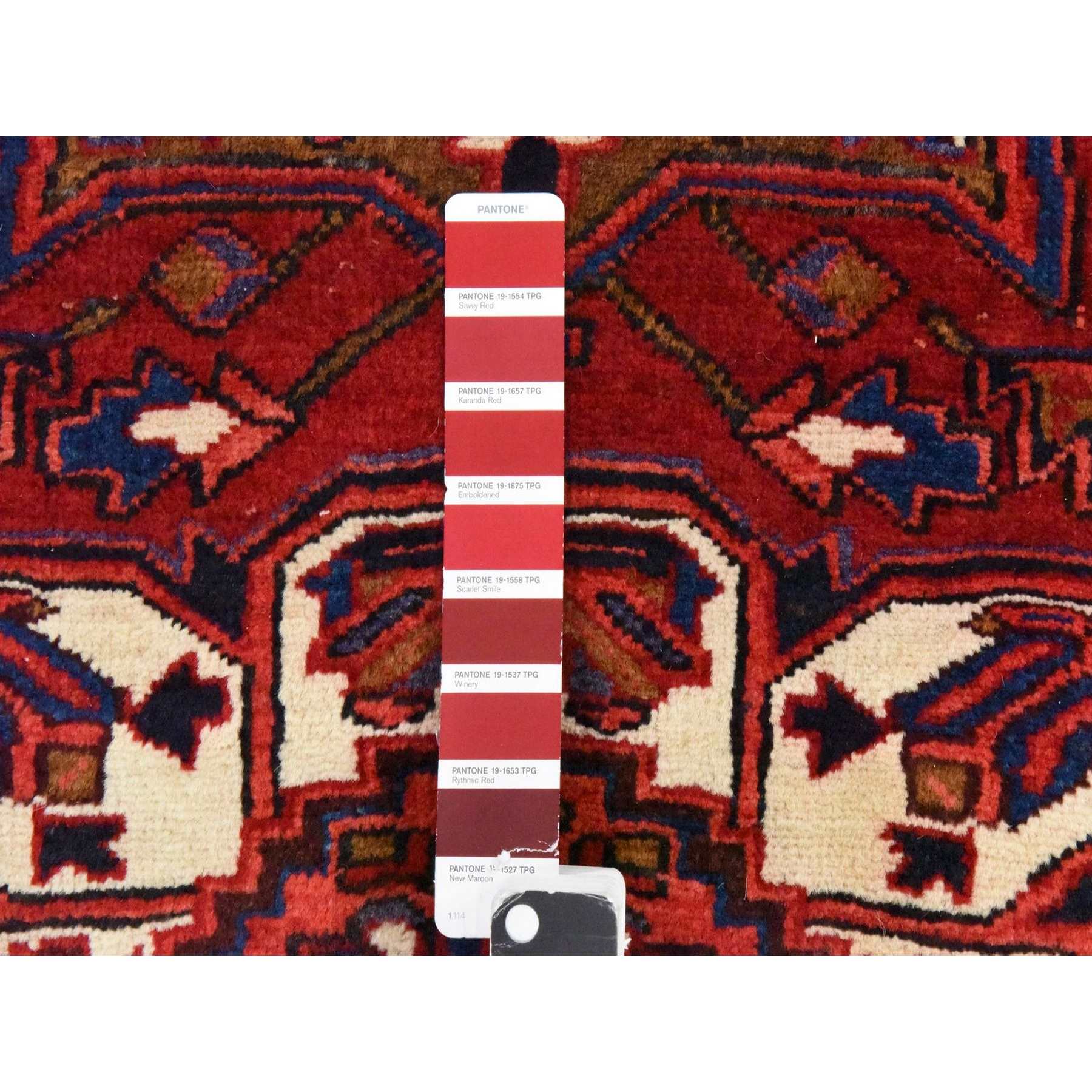 Heriz-Hand-Knotted-Rug-392275