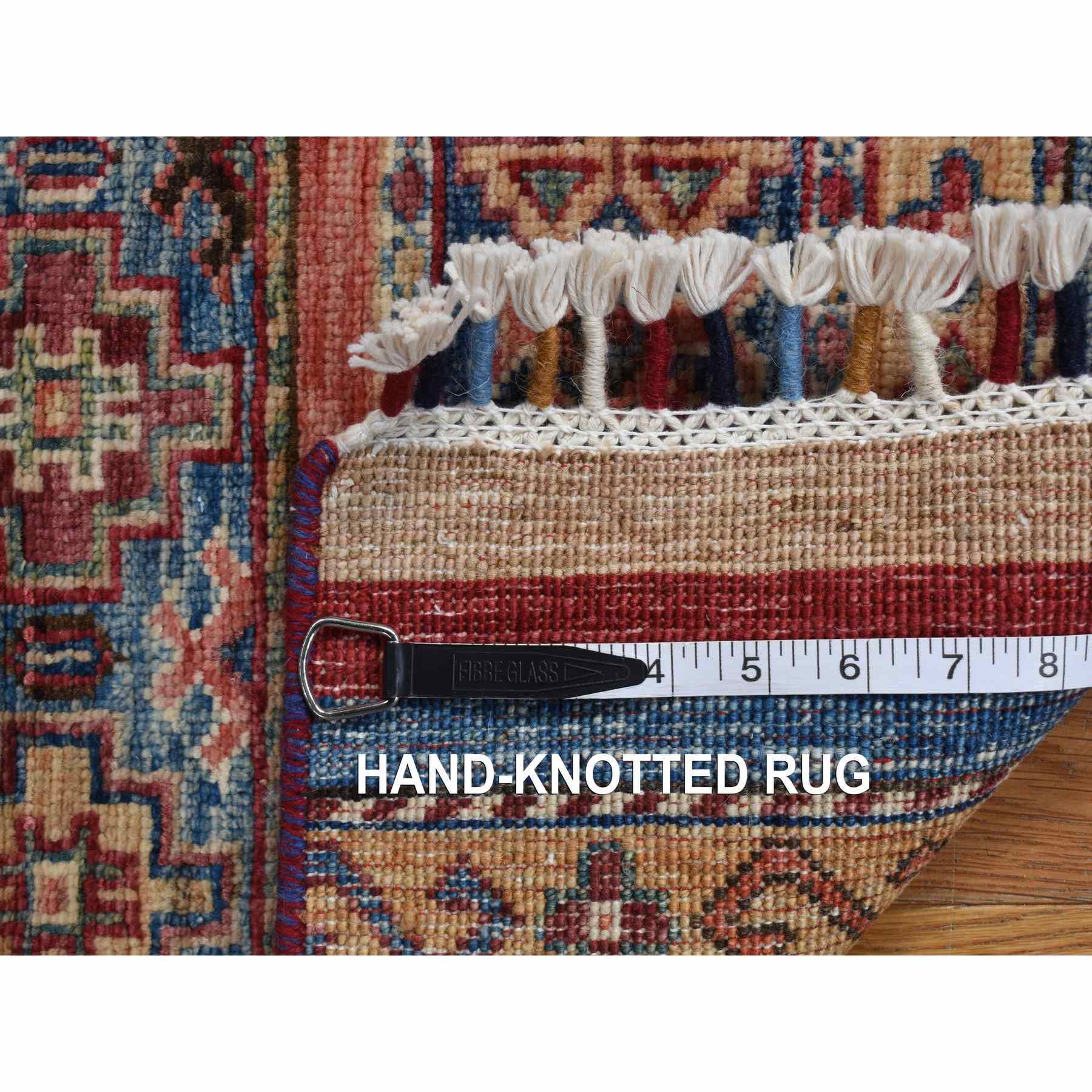 Kazak-Hand-Knotted-Rug-390250