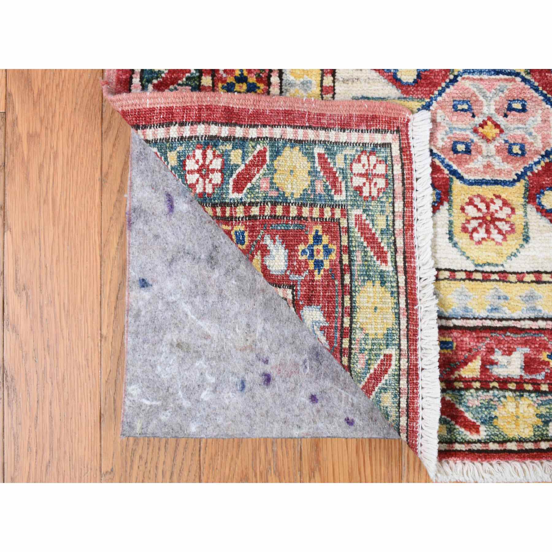 Kazak-Hand-Knotted-Rug-390410