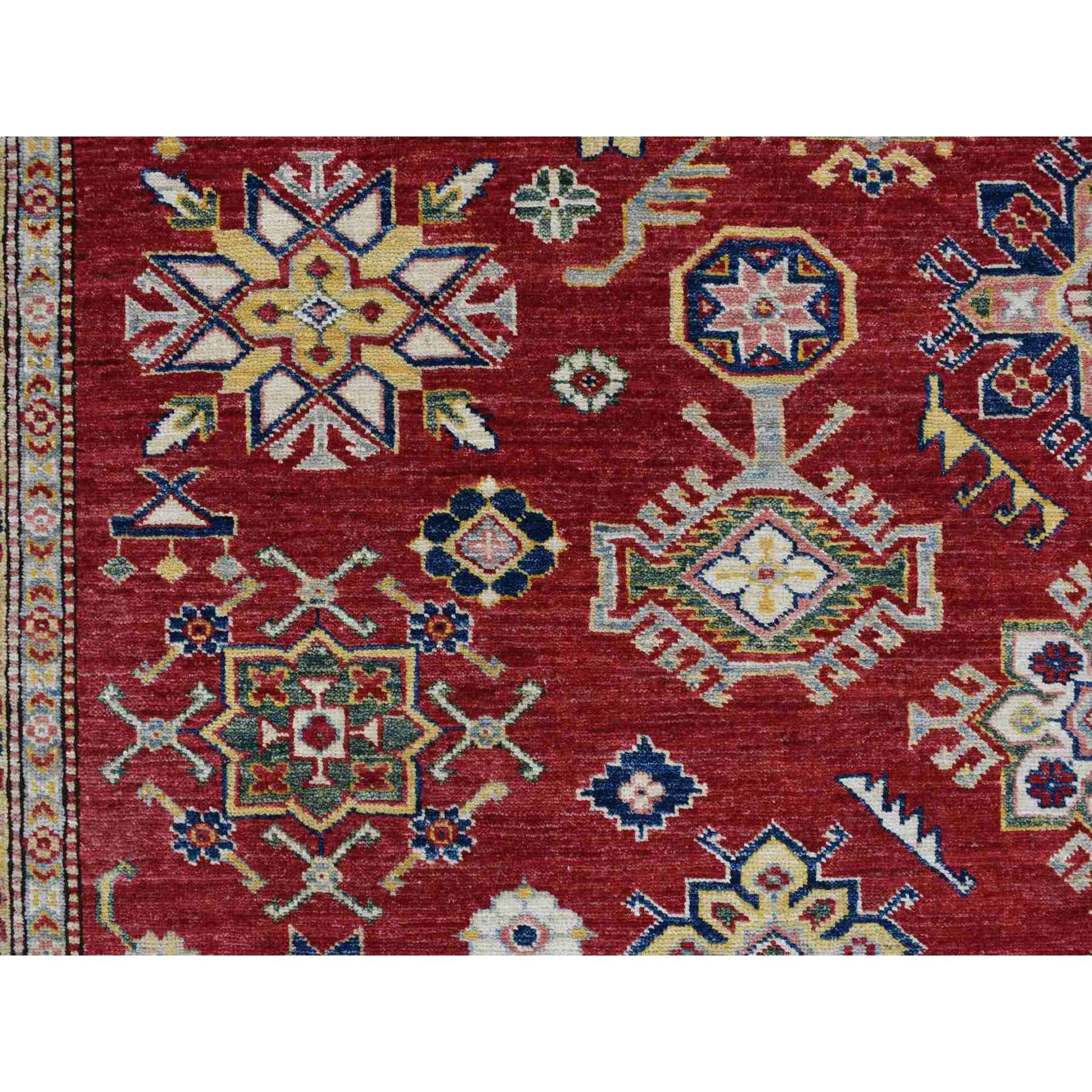 Kazak-Hand-Knotted-Rug-390410