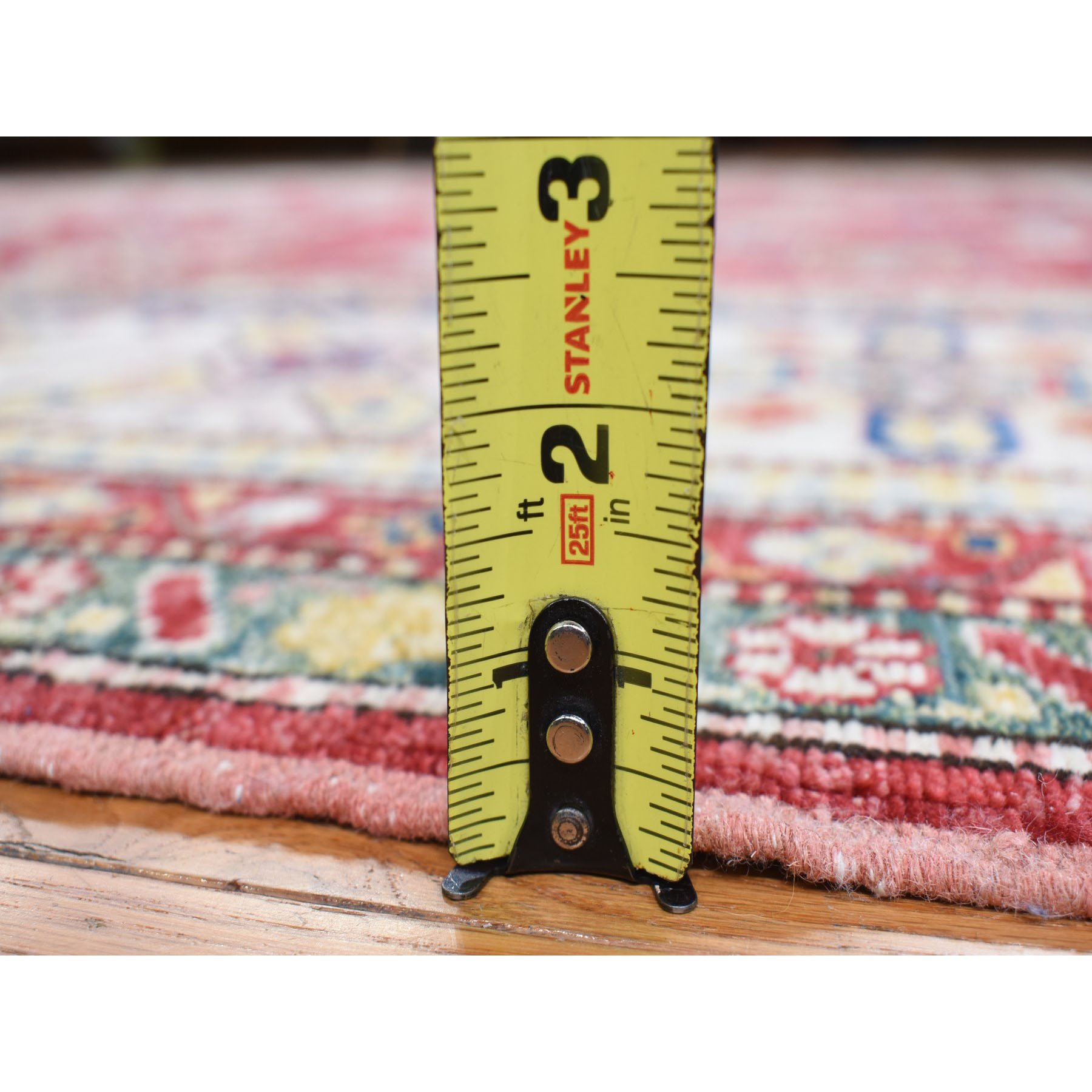 Kazak-Hand-Knotted-Rug-390410
