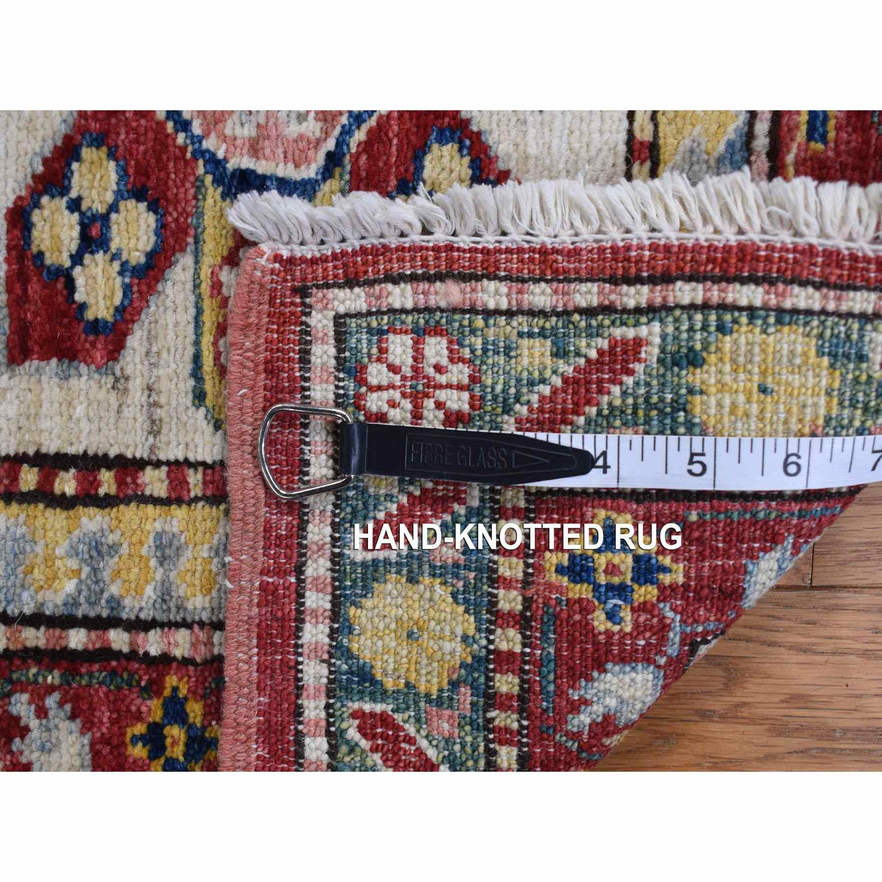 Kazak-Hand-Knotted-Rug-390410