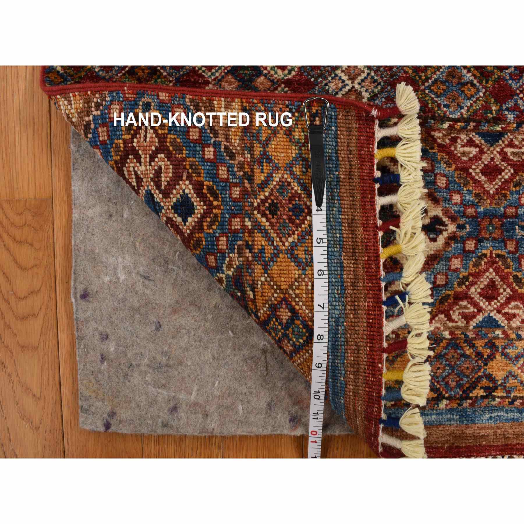 Kazak-Hand-Knotted-Rug-391250