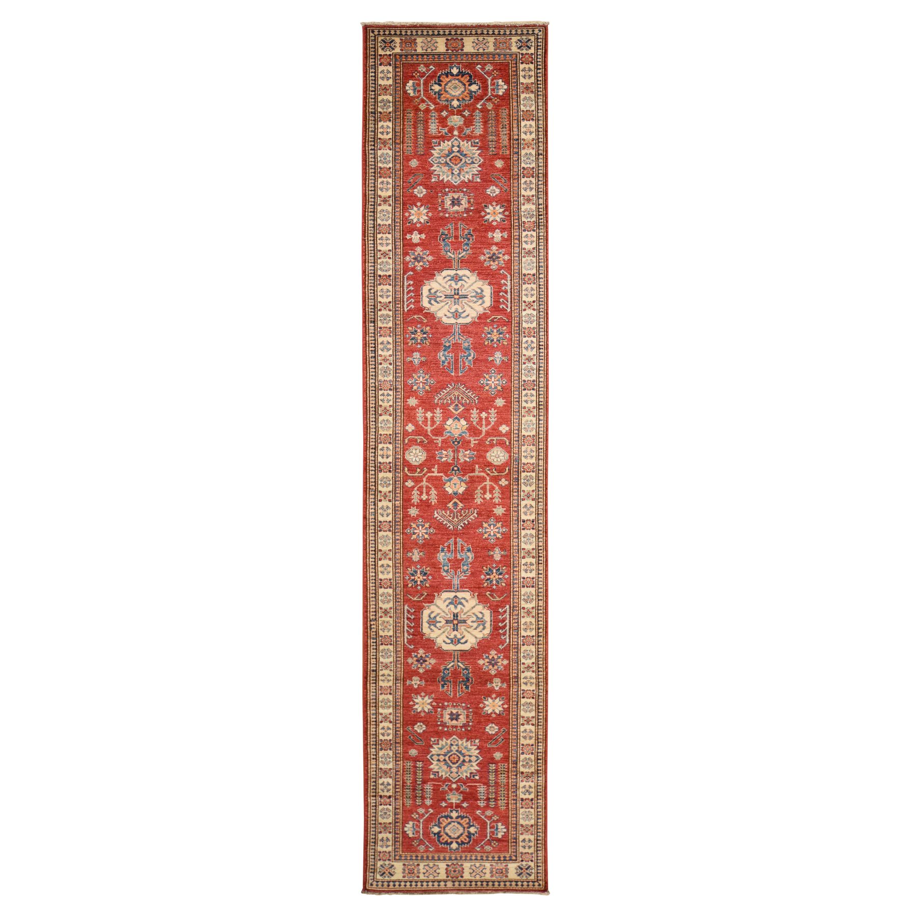 Kazak-Hand-Knotted-Rug-391255