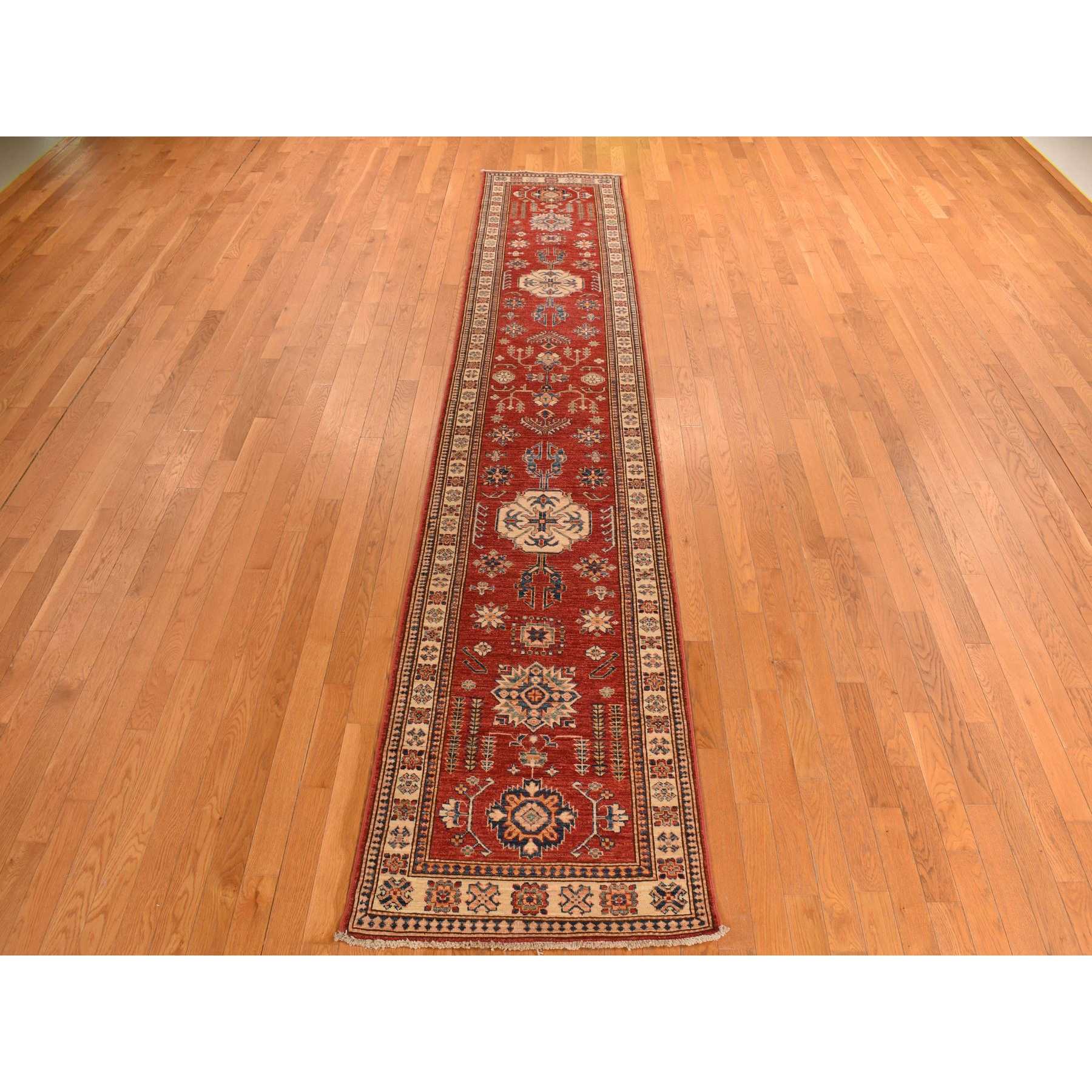 Kazak-Hand-Knotted-Rug-391255