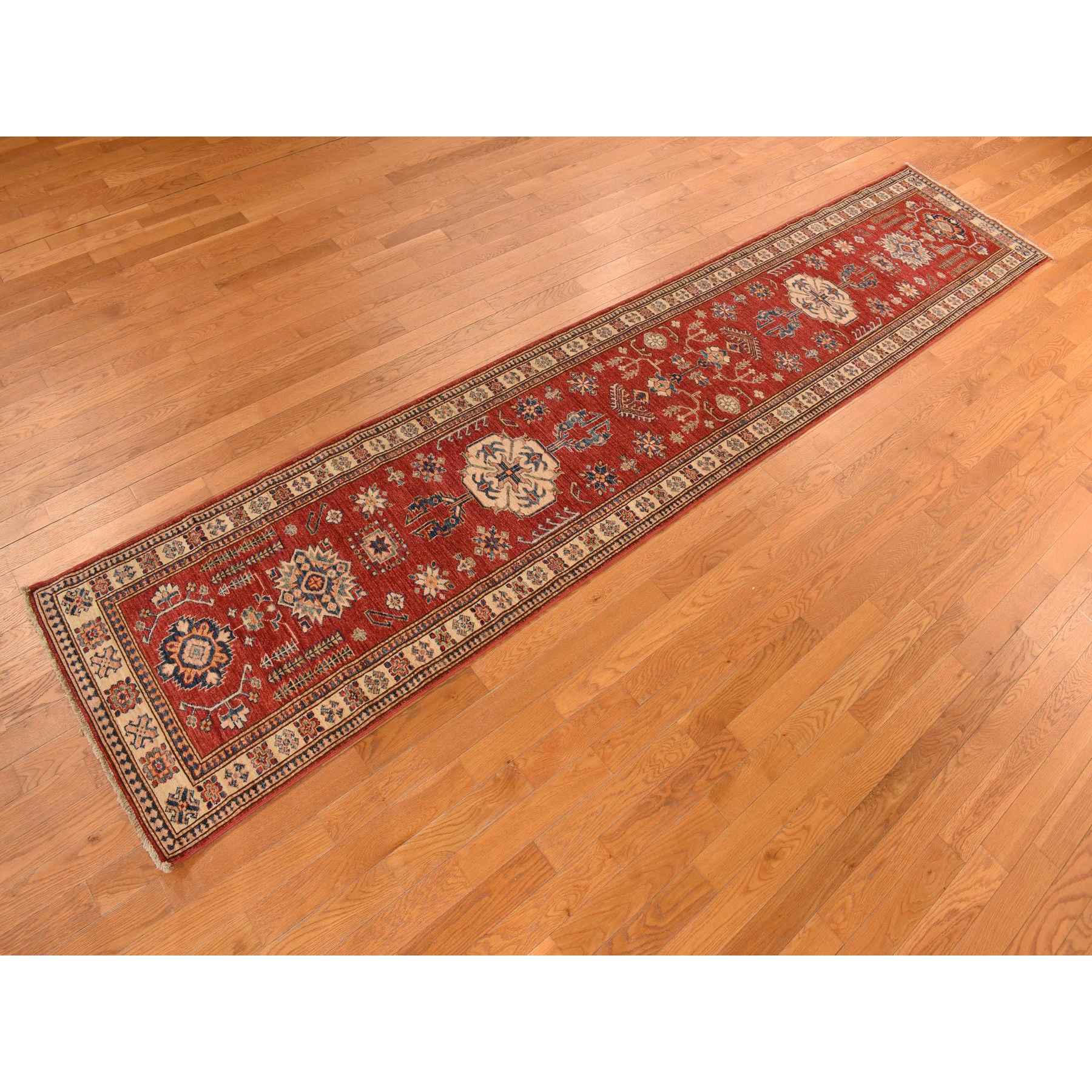 Kazak-Hand-Knotted-Rug-391255