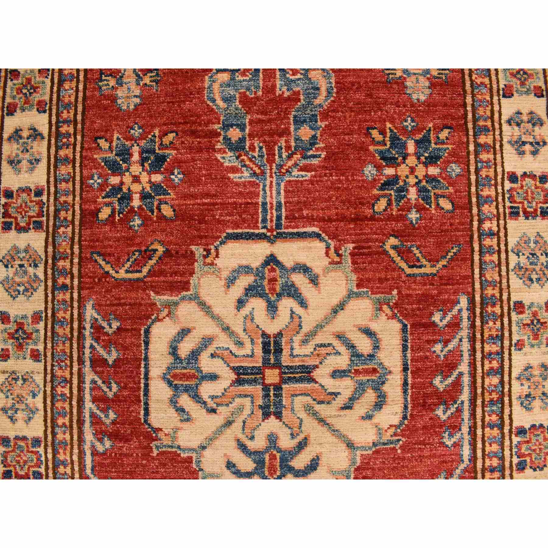 Kazak-Hand-Knotted-Rug-391255