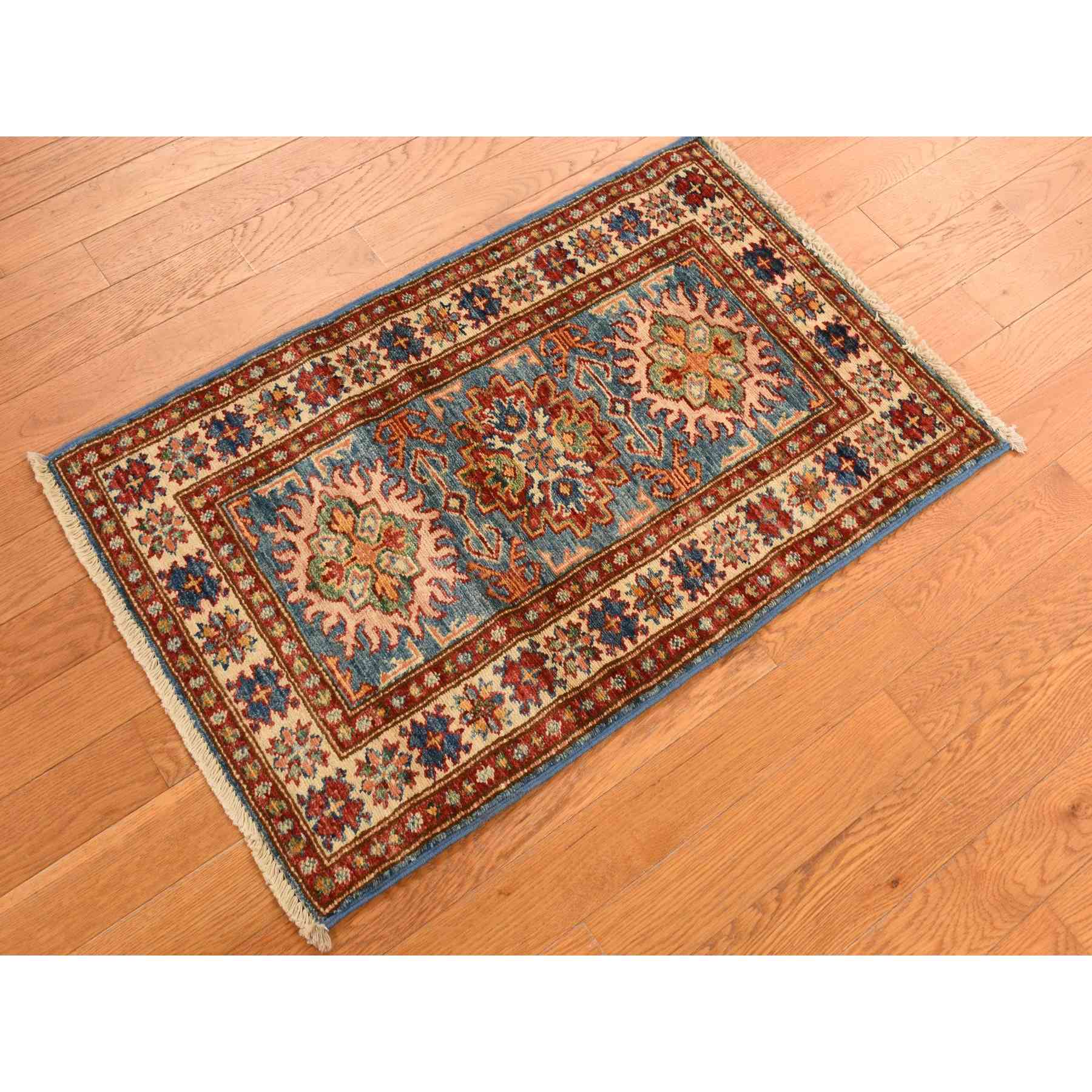 Kazak-Hand-Knotted-Rug-391280