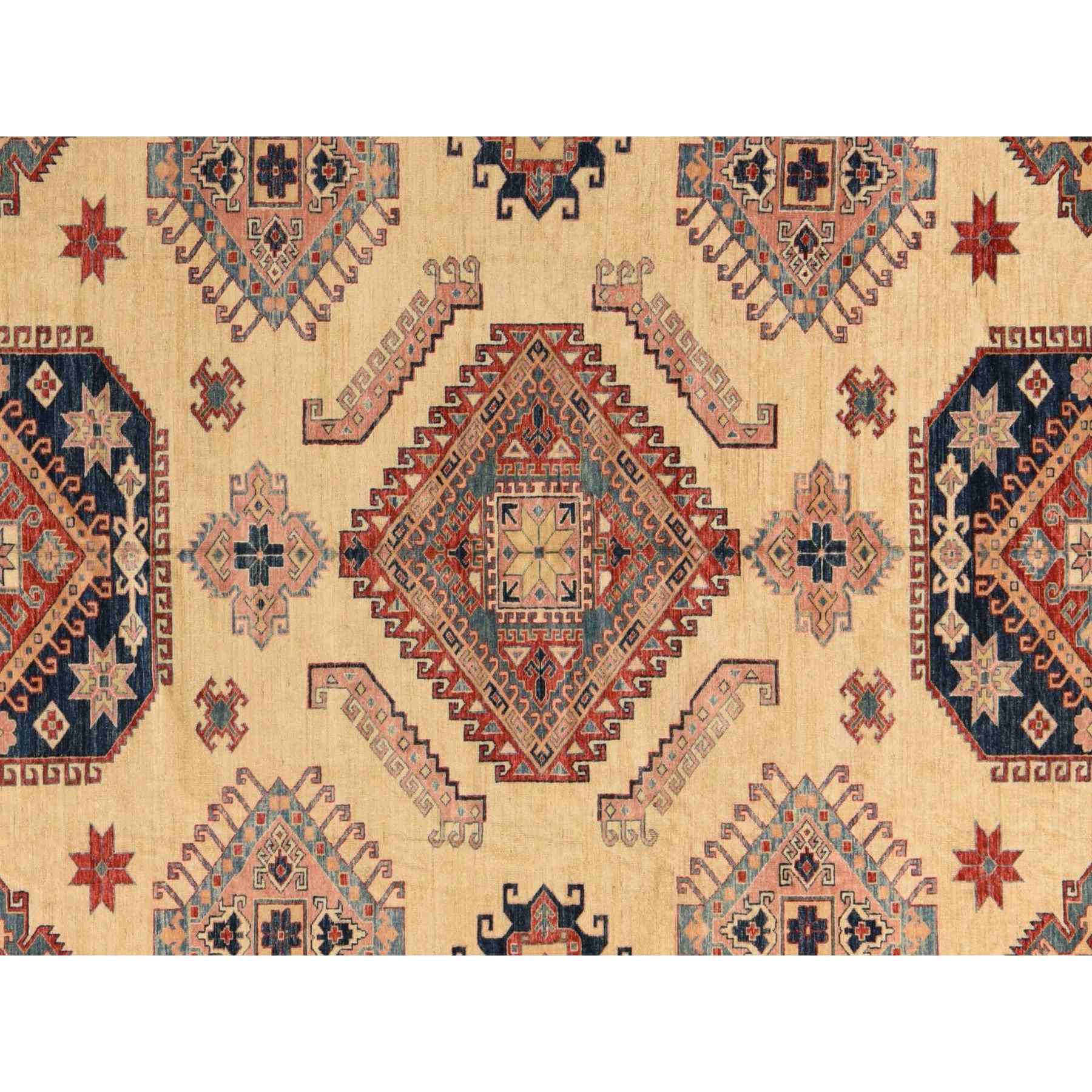 Kazak-Hand-Knotted-Rug-391315