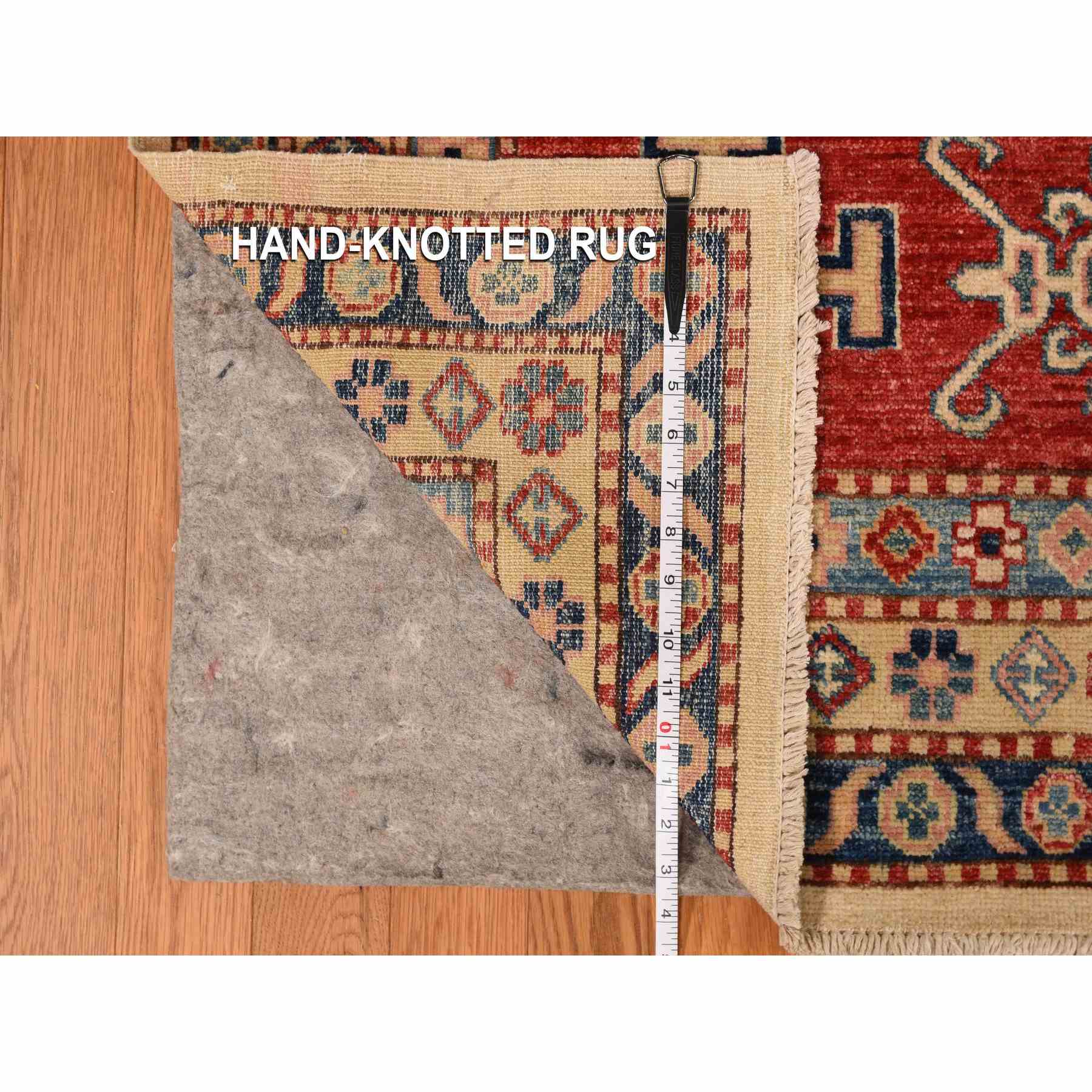 Kazak-Hand-Knotted-Rug-391315