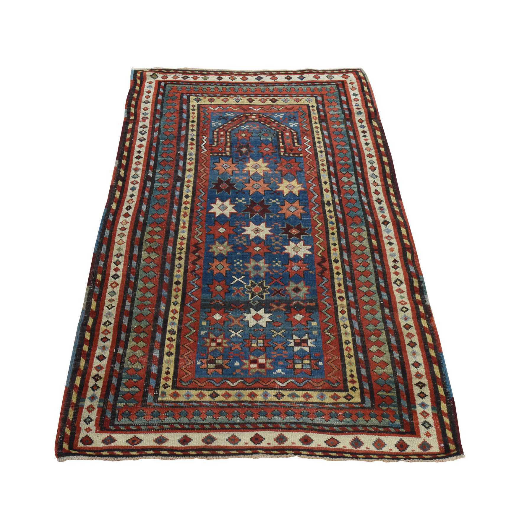 Kazak-Hand-Knotted-Rug-392000