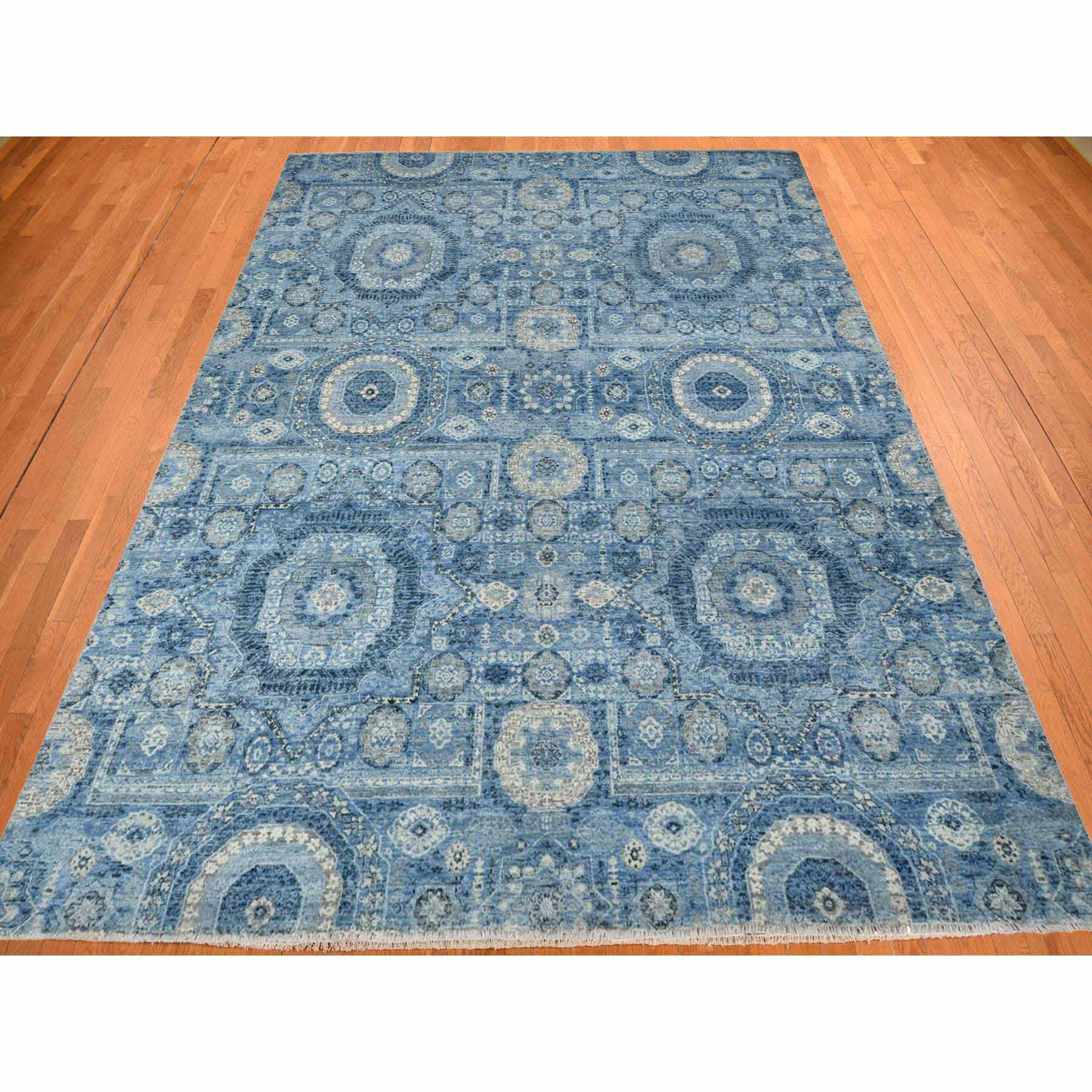 Mamluk-Hand-Knotted-Rug-390735