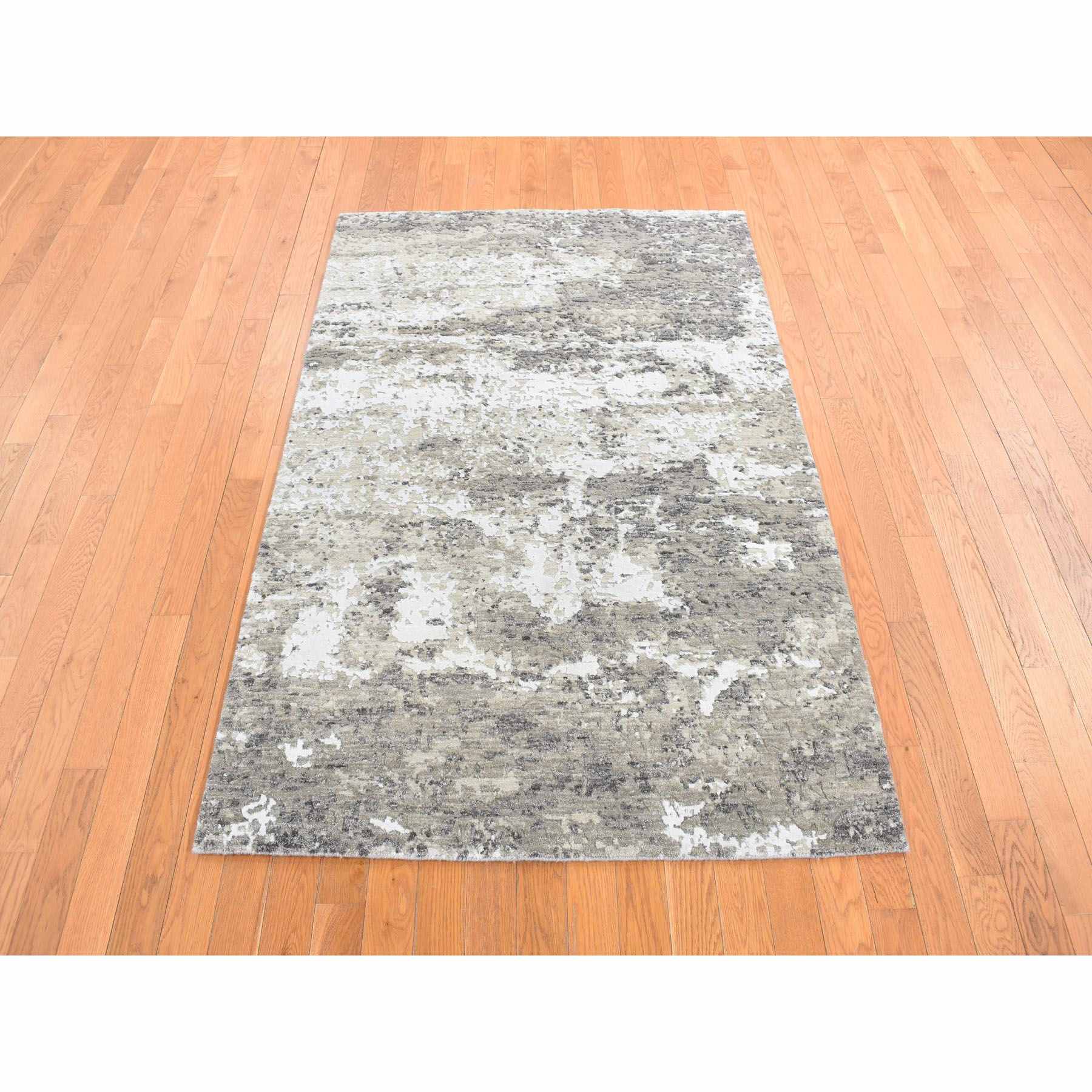 Modern-and-Contemporary-Hand-Knotted-Rug-390390