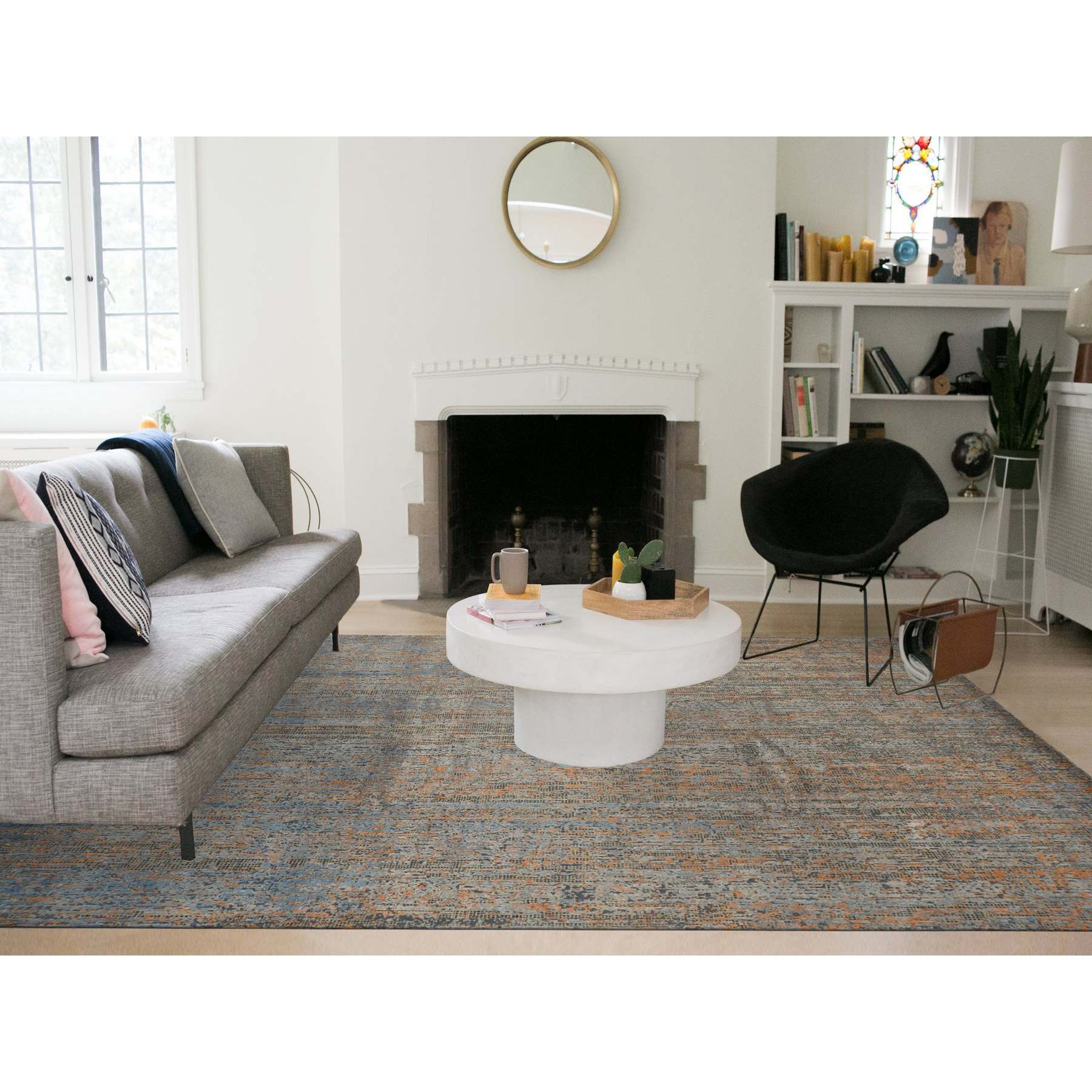 Modern-and-Contemporary-Hand-Knotted-Rug-390710