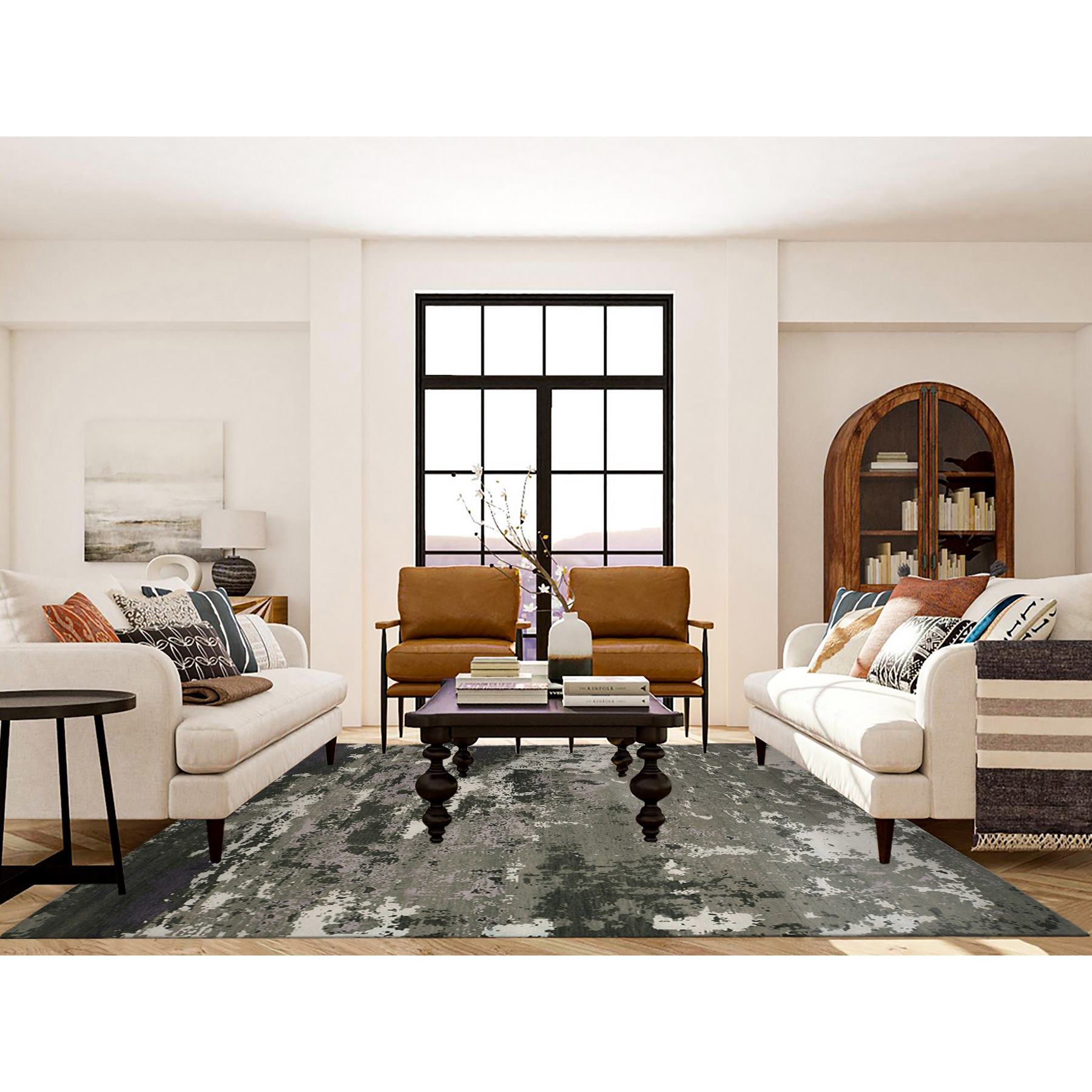 Modern-and-Contemporary-Hand-Knotted-Rug-390720