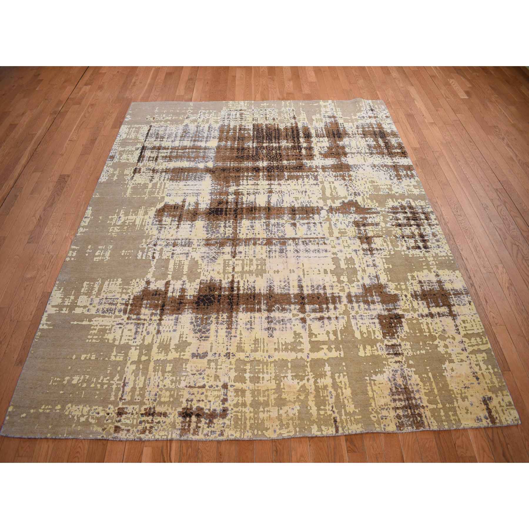 Modern-and-Contemporary-Hand-Knotted-Rug-390875