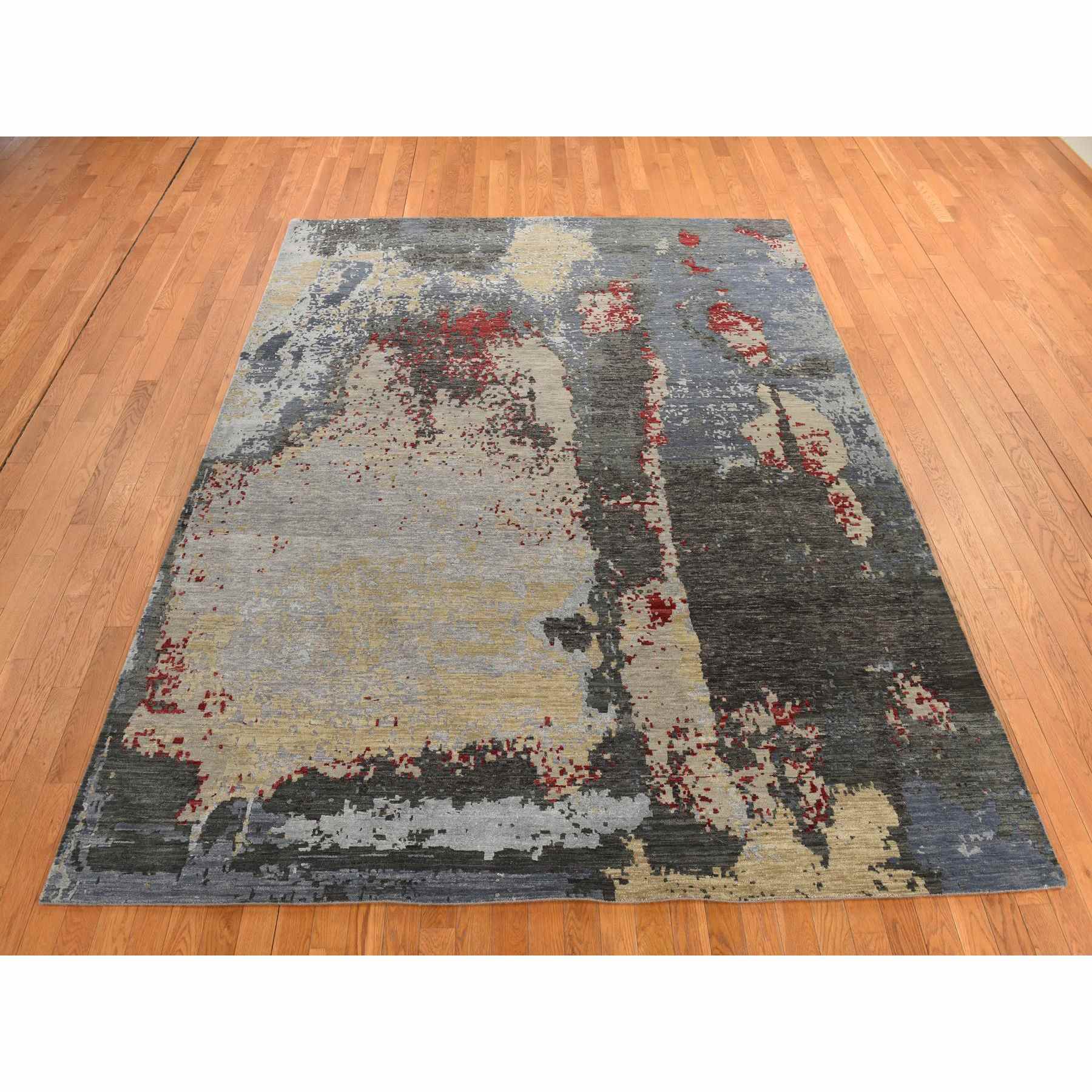 Modern-and-Contemporary-Hand-Knotted-Rug-391775