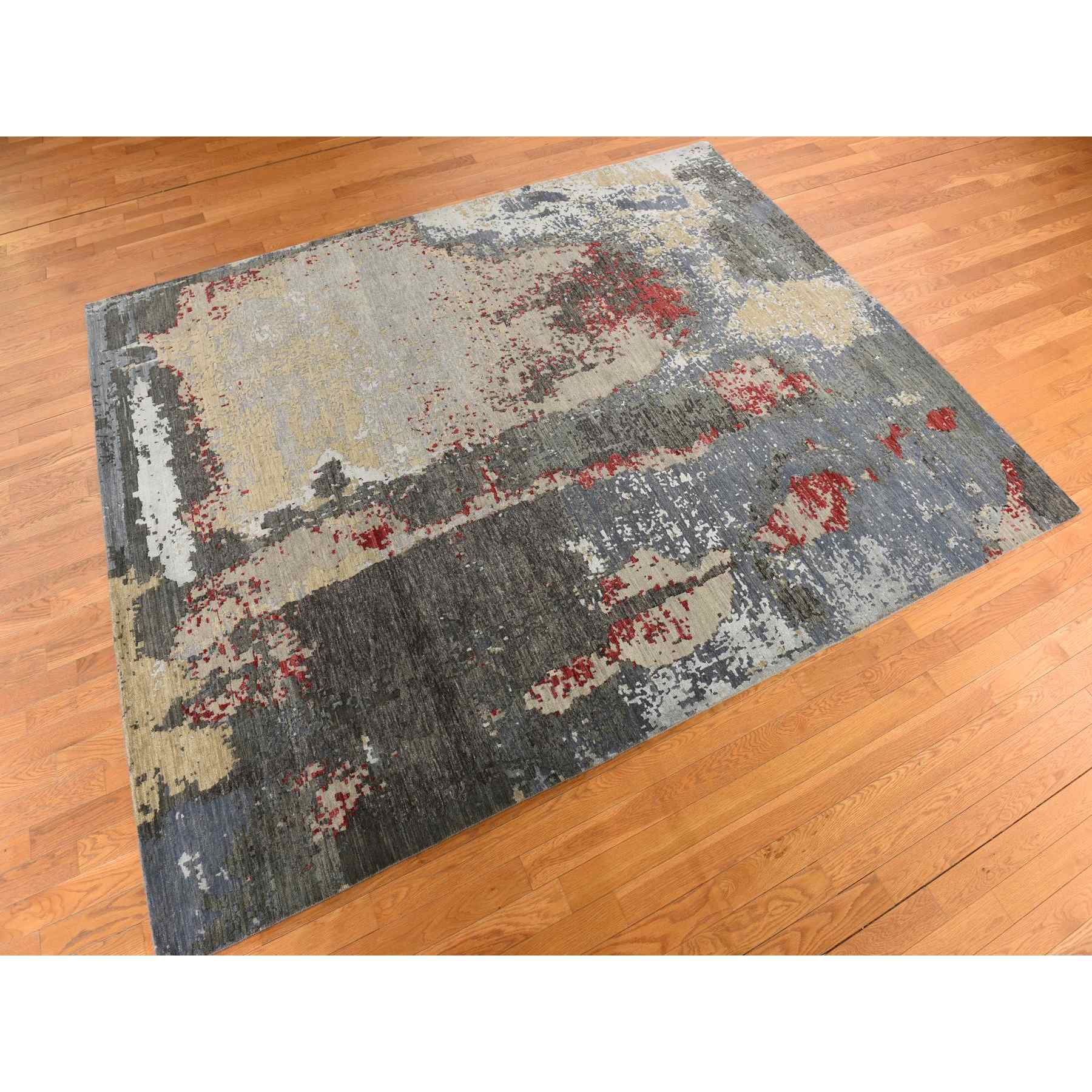 Modern-and-Contemporary-Hand-Knotted-Rug-391775