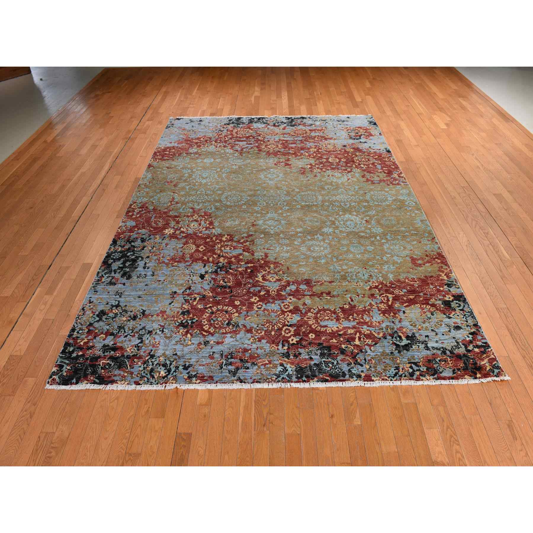 Modern-and-Contemporary-Hand-Knotted-Rug-391855