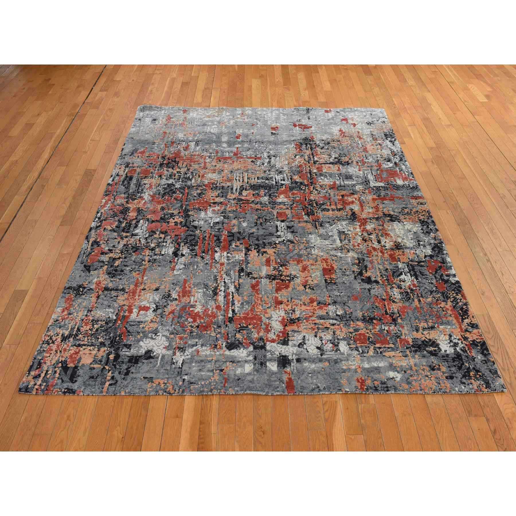 Modern-and-Contemporary-Hand-Knotted-Rug-391945