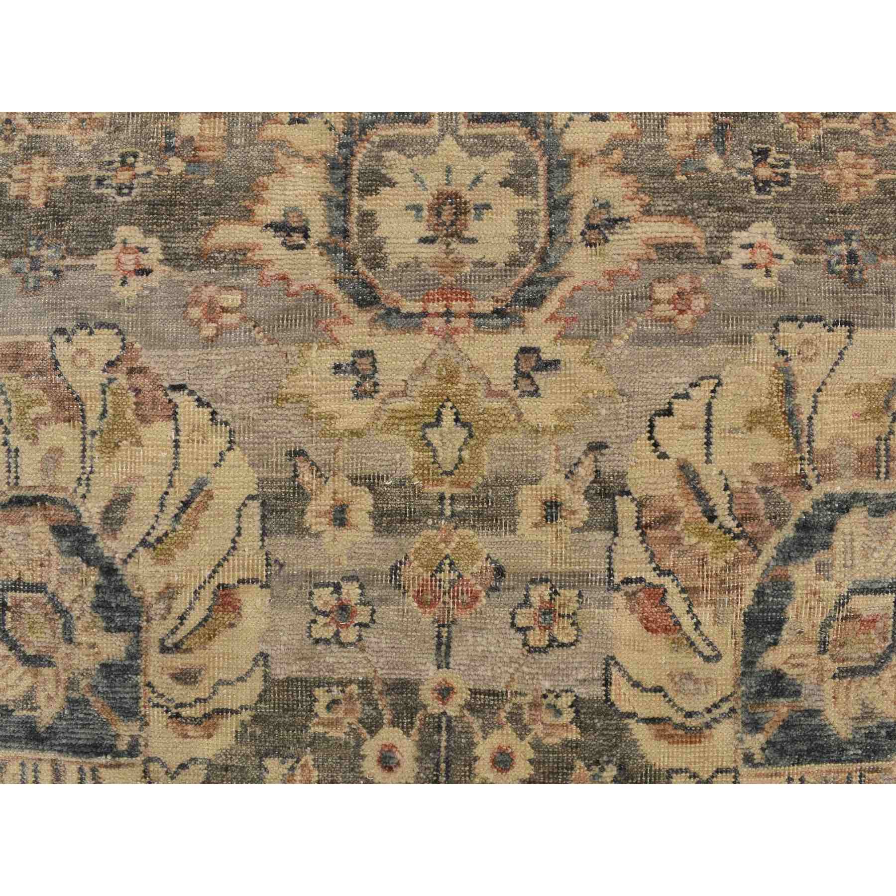 Oushak-And-Peshawar-Hand-Knotted-Rug-391585