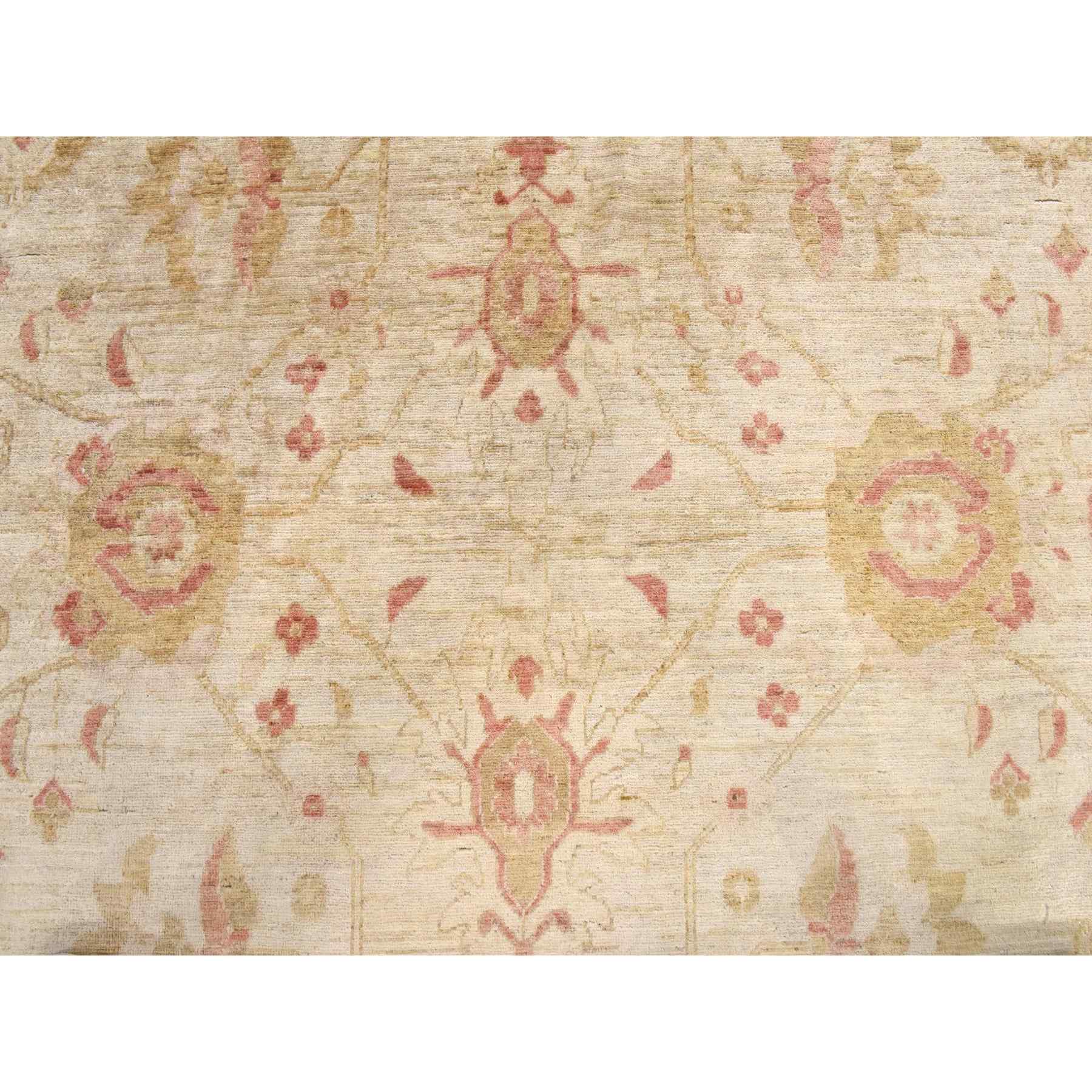 Oushak-And-Peshawar-Hand-Knotted-Rug-392190