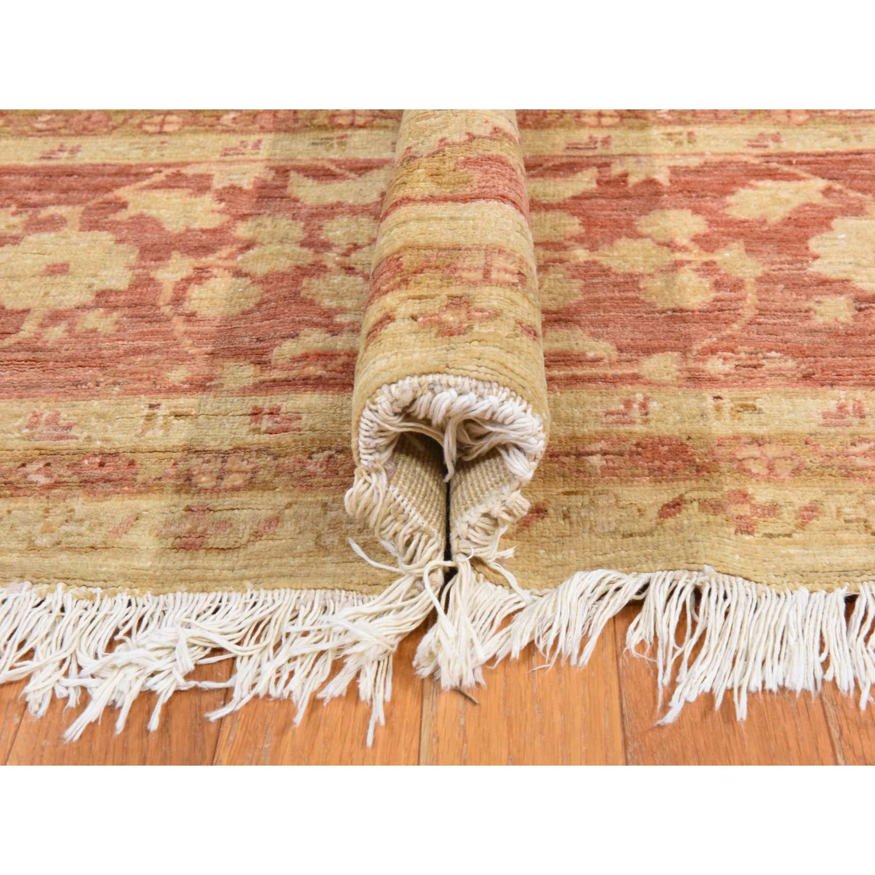 Oushak-And-Peshawar-Hand-Knotted-Rug-392190