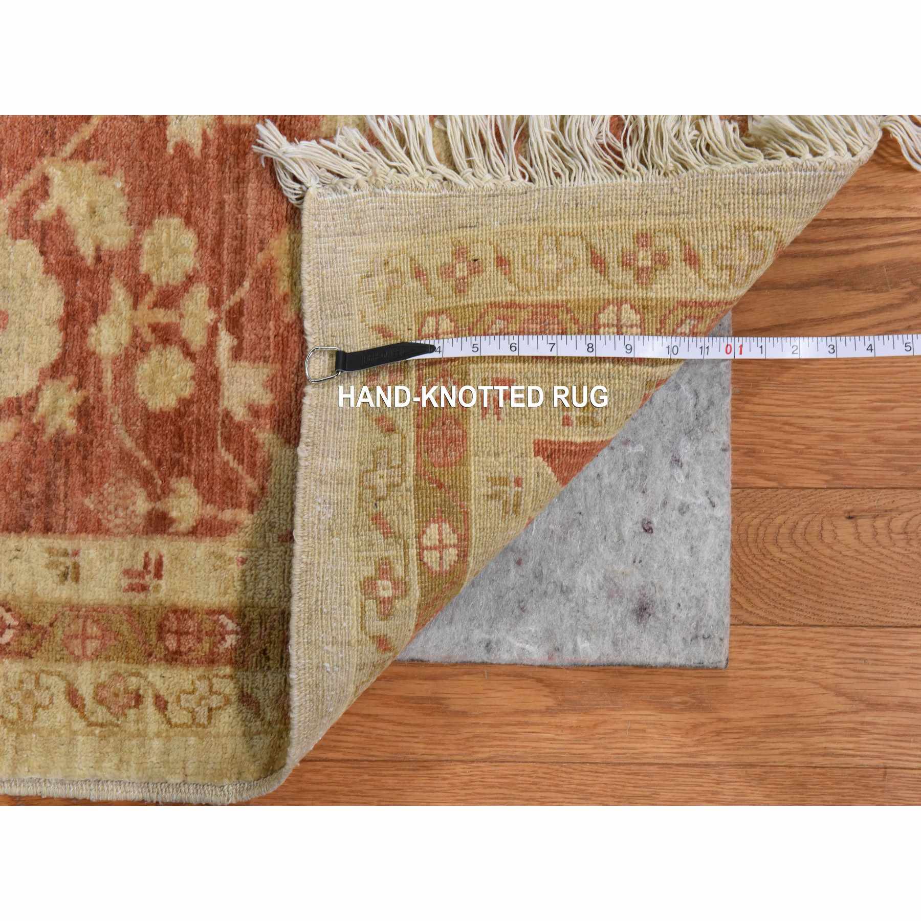 Oushak-And-Peshawar-Hand-Knotted-Rug-392190