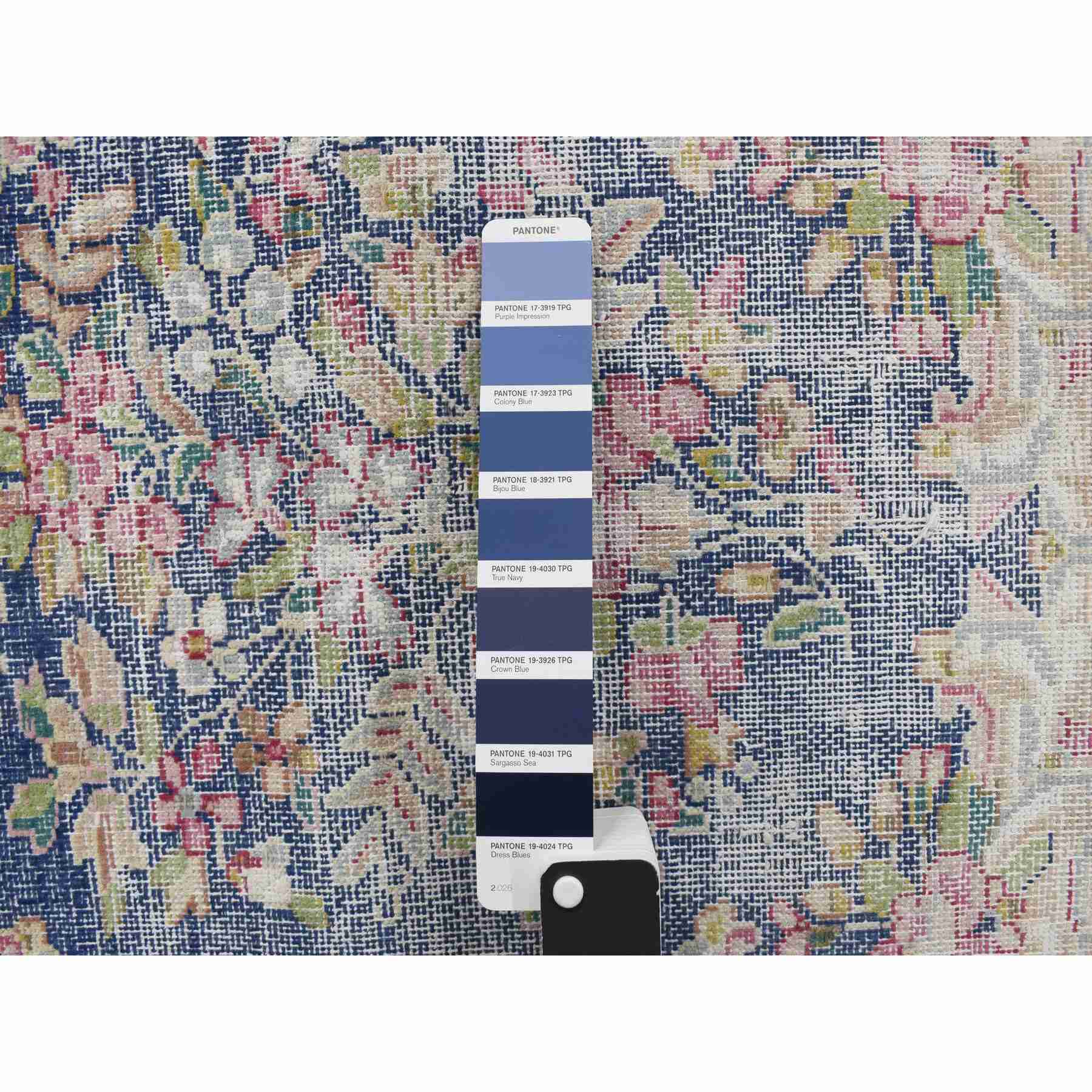 Overdyed-Vintage-Hand-Knotted-Rug-390600