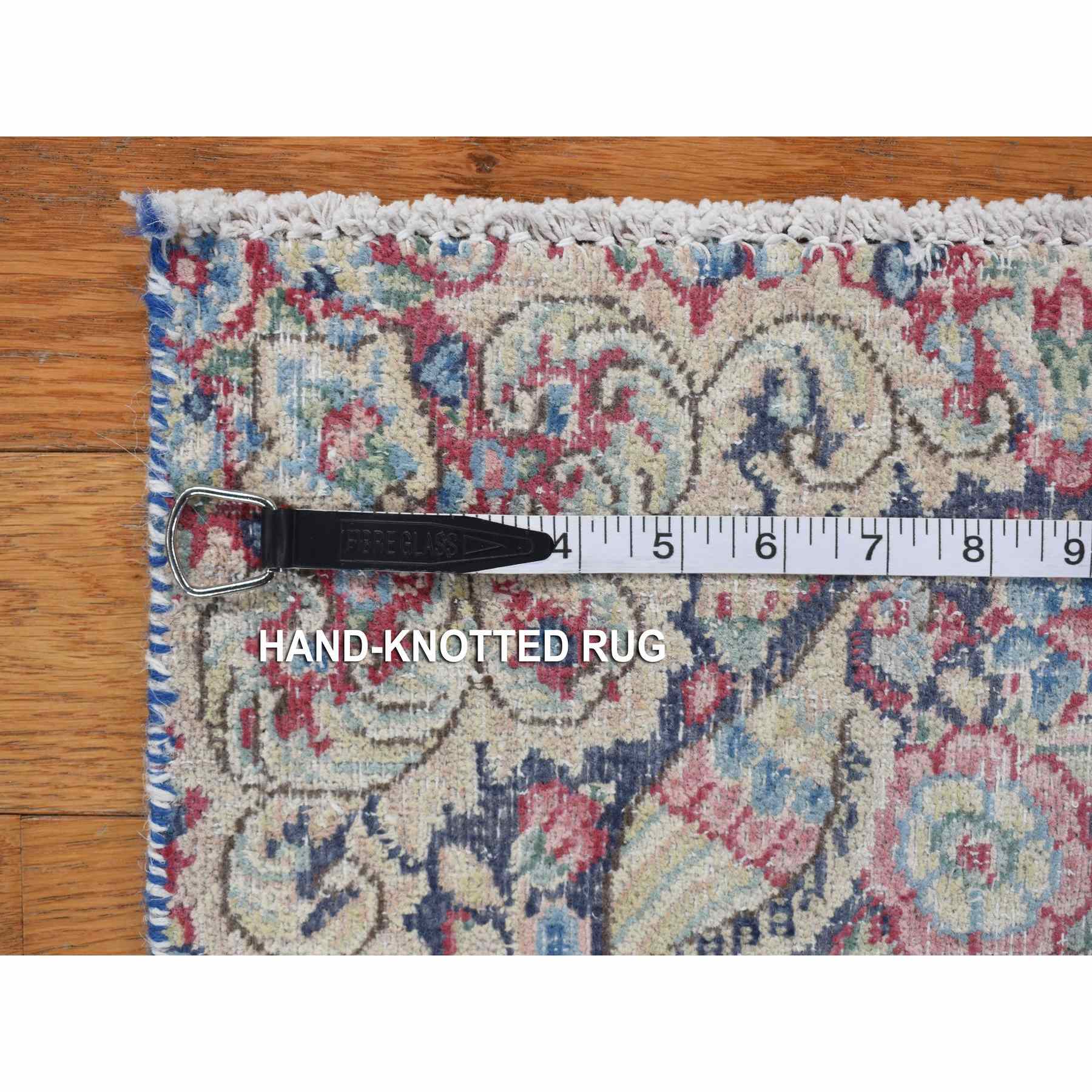 Overdyed-Vintage-Hand-Knotted-Rug-390605