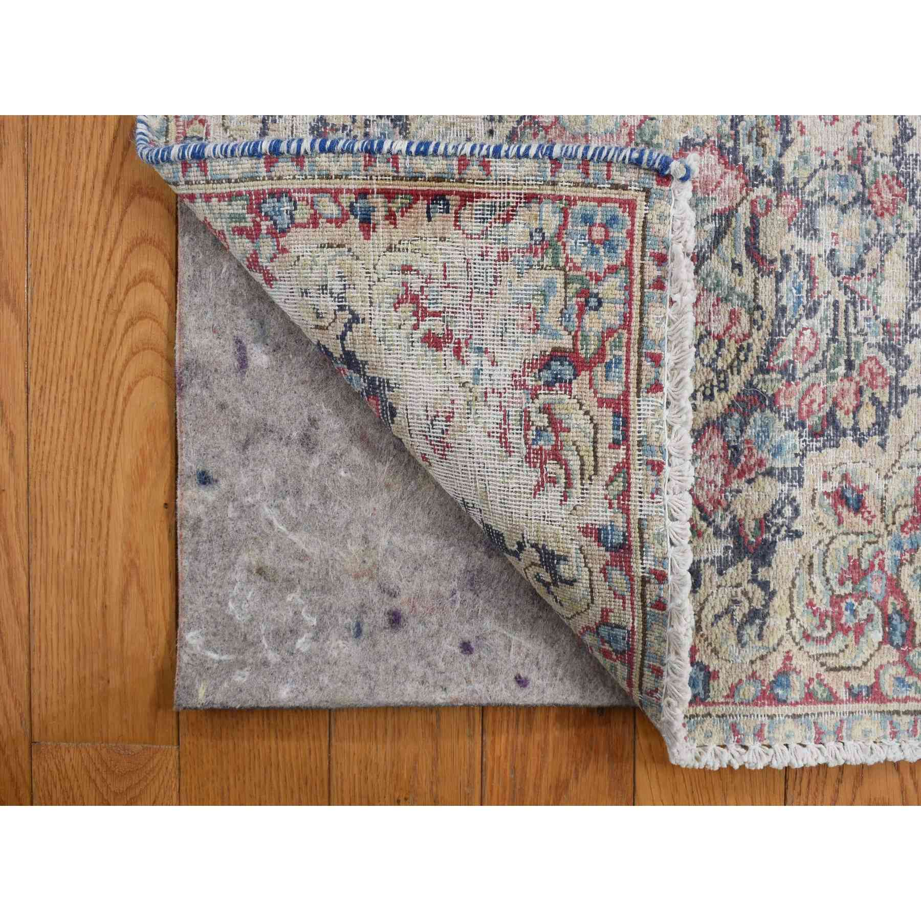 Overdyed-Vintage-Hand-Knotted-Rug-390615
