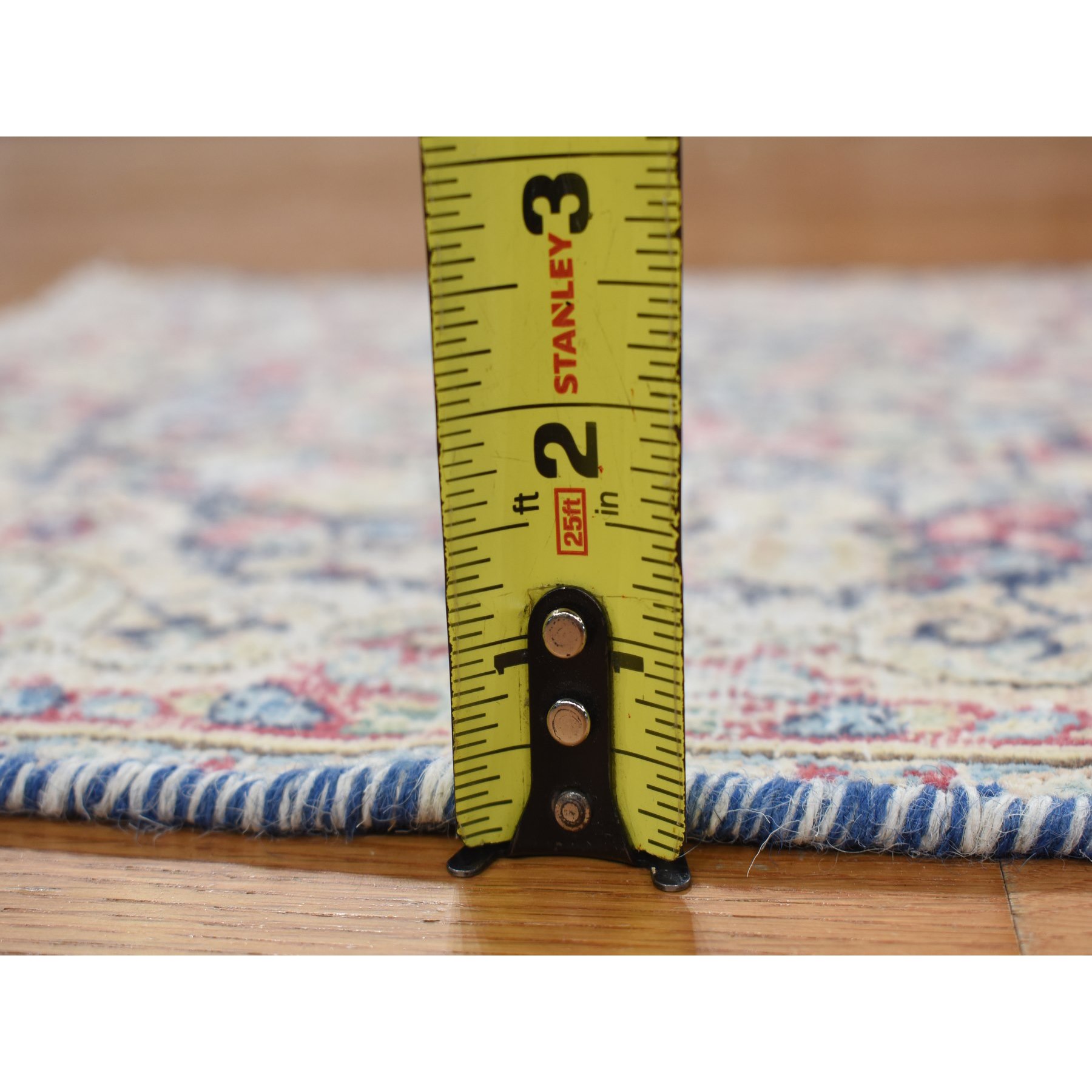 Overdyed-Vintage-Hand-Knotted-Rug-390615