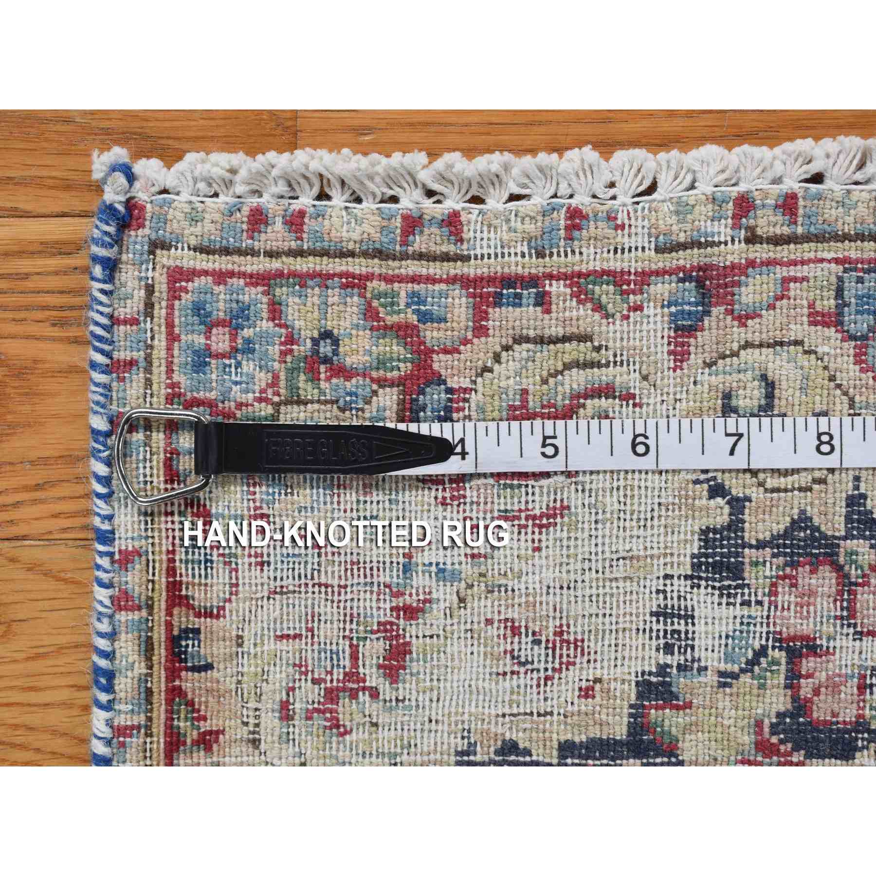 Overdyed-Vintage-Hand-Knotted-Rug-390615
