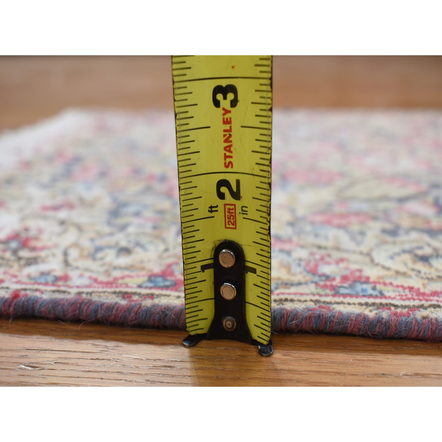 Overdyed-Vintage-Hand-Knotted-Rug-390620