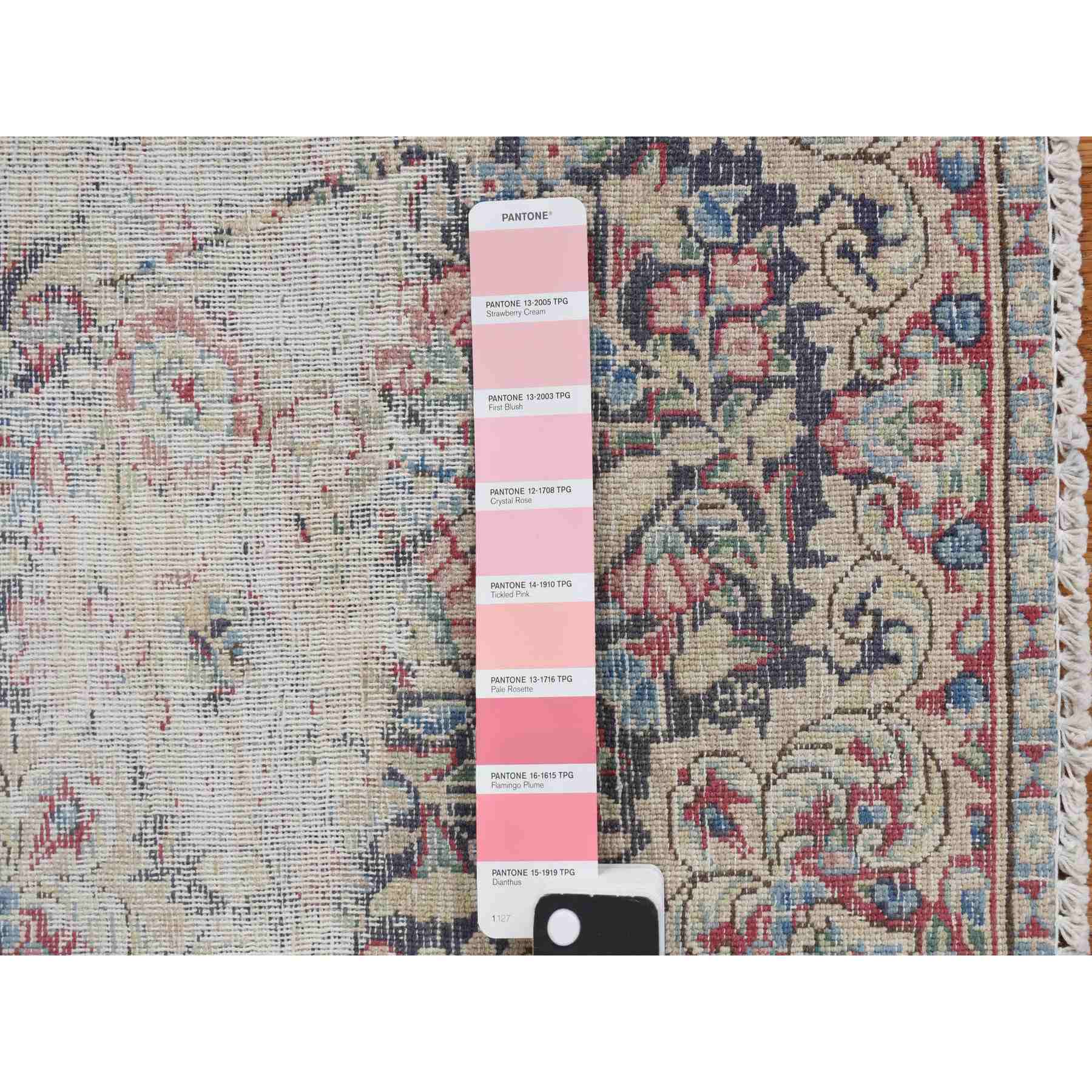 Overdyed-Vintage-Hand-Knotted-Rug-390625