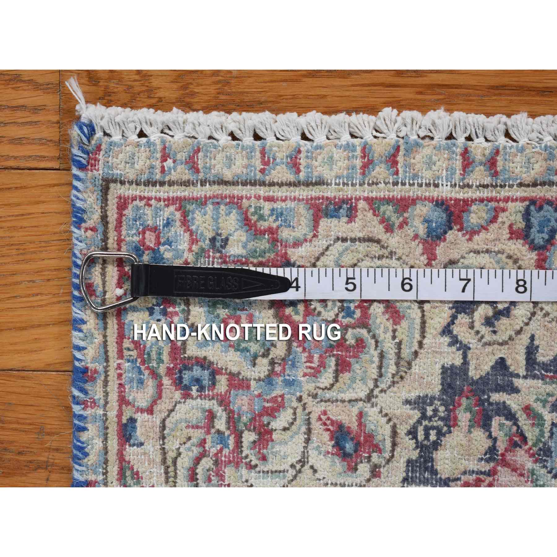 Overdyed-Vintage-Hand-Knotted-Rug-390625