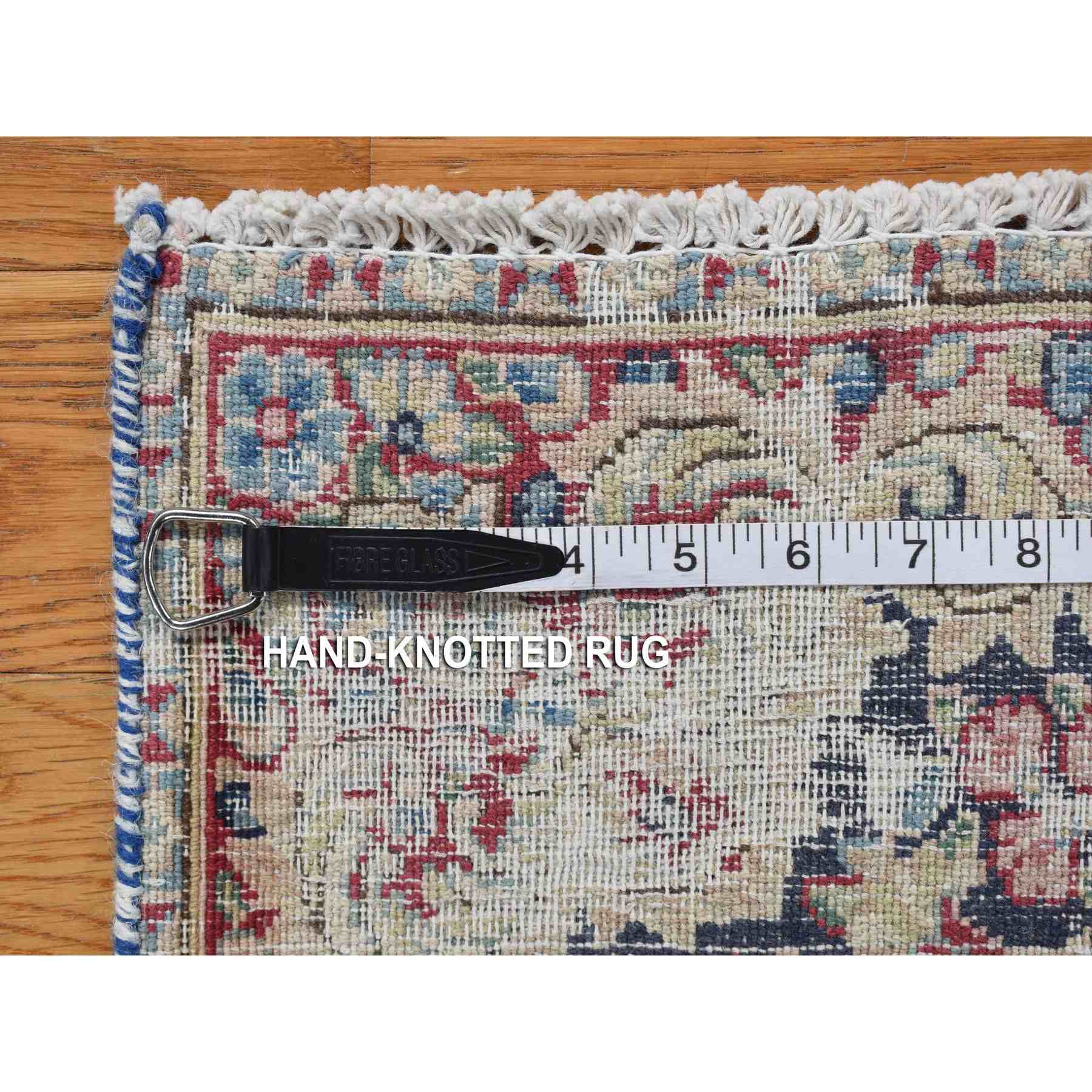 Overdyed-Vintage-Hand-Knotted-Rug-390640
