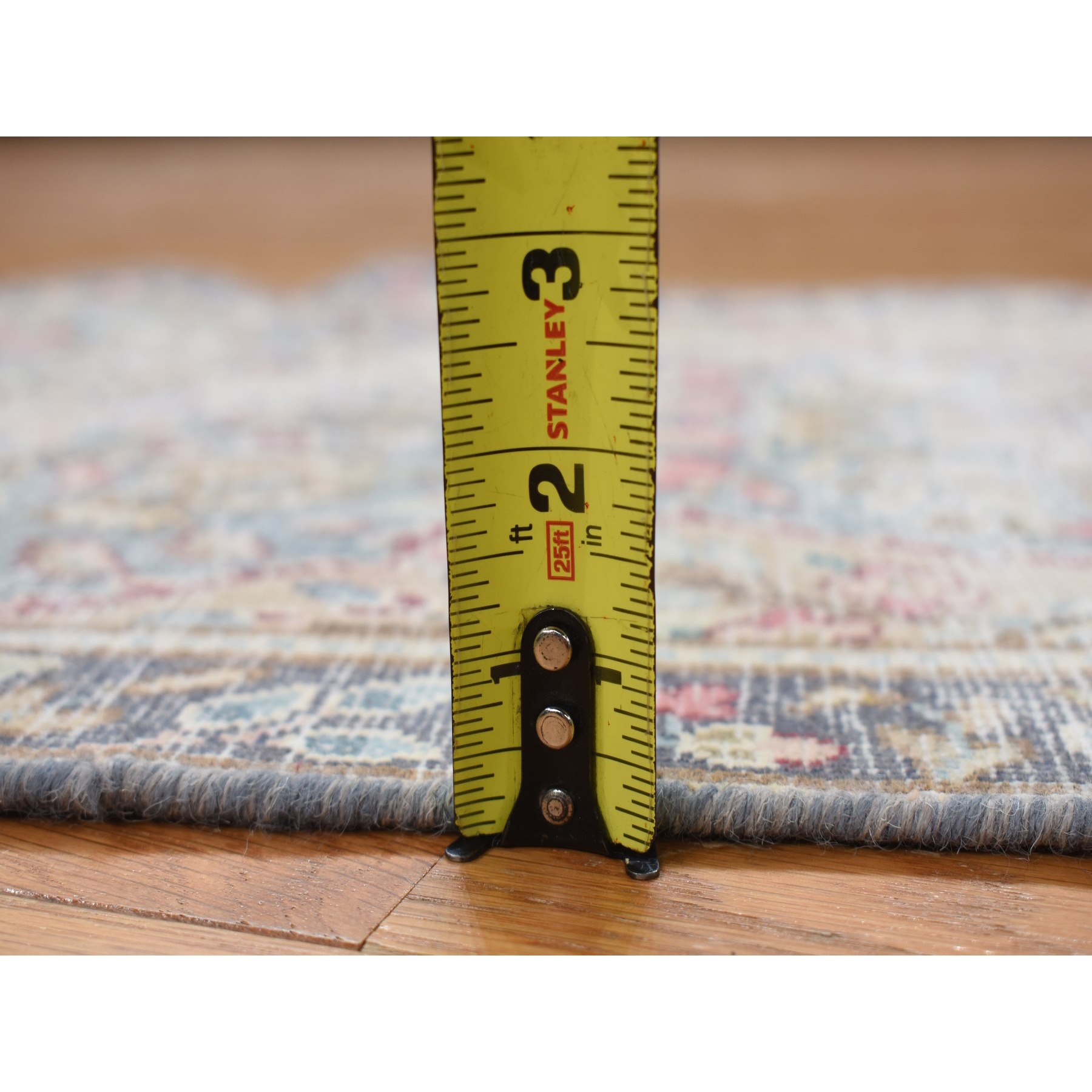 Overdyed-Vintage-Hand-Knotted-Rug-390670