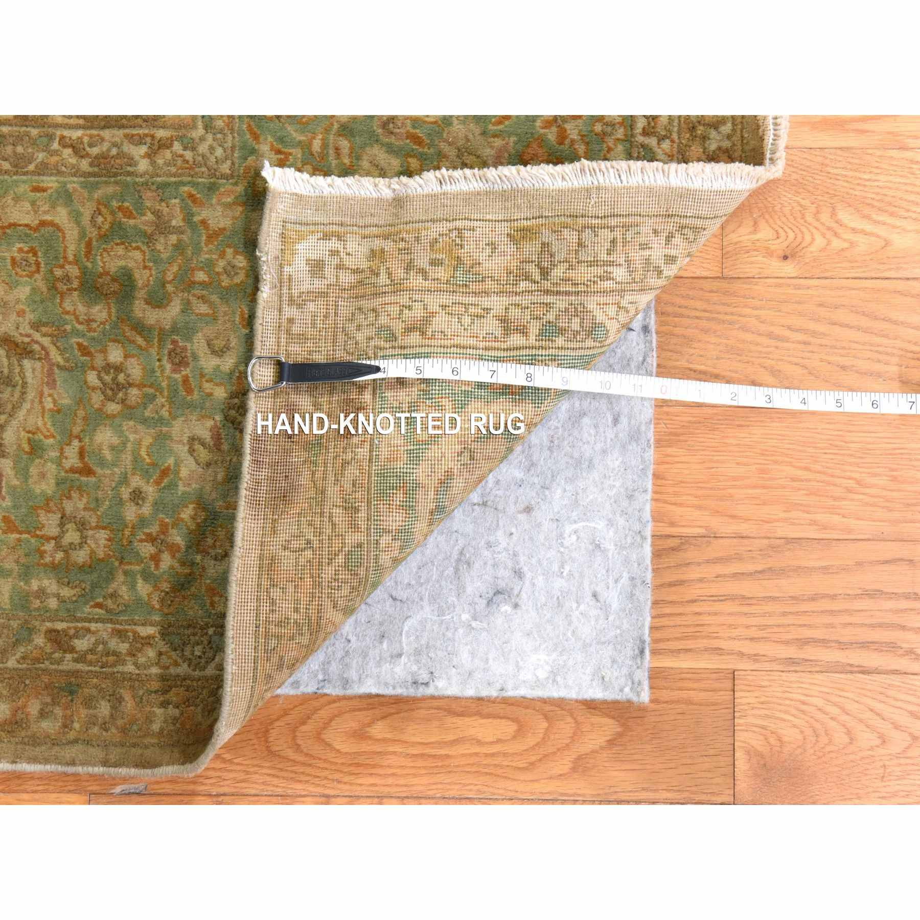 Overdyed-Vintage-Hand-Knotted-Rug-392400