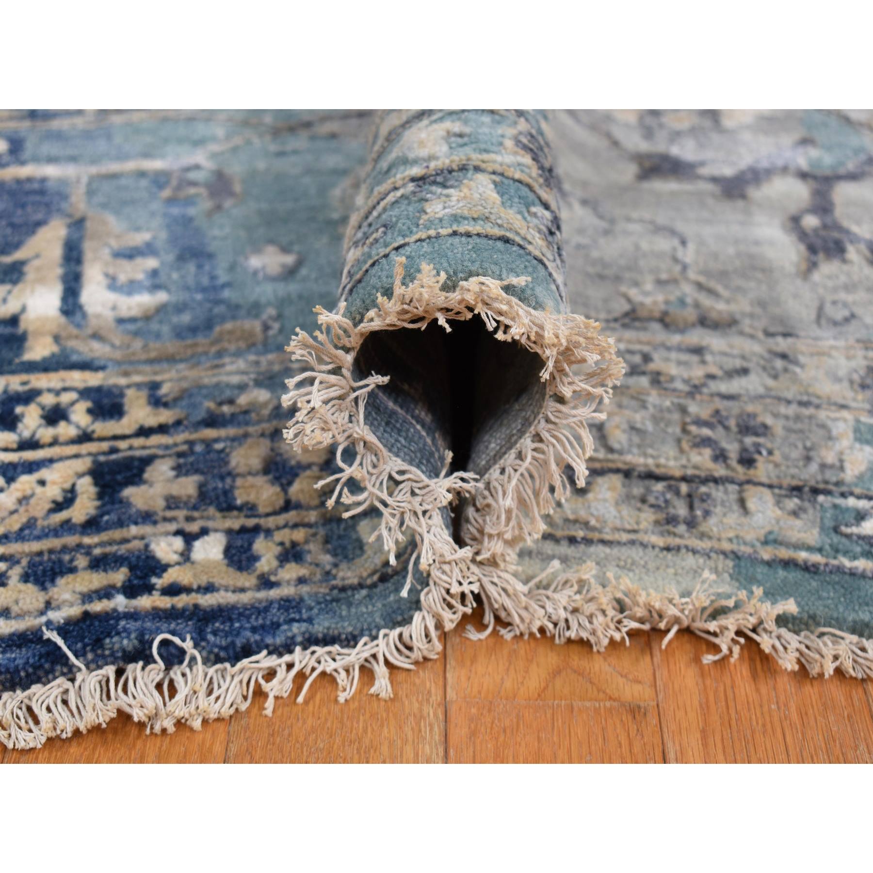 Transitional-Hand-Knotted-Rug-390030