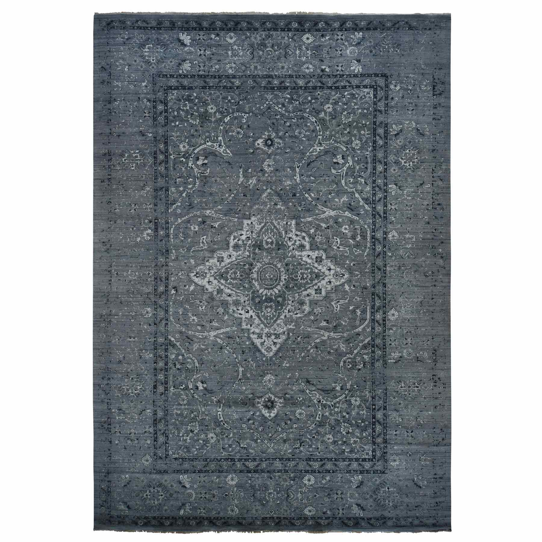 Transitional-Hand-Knotted-Rug-390040