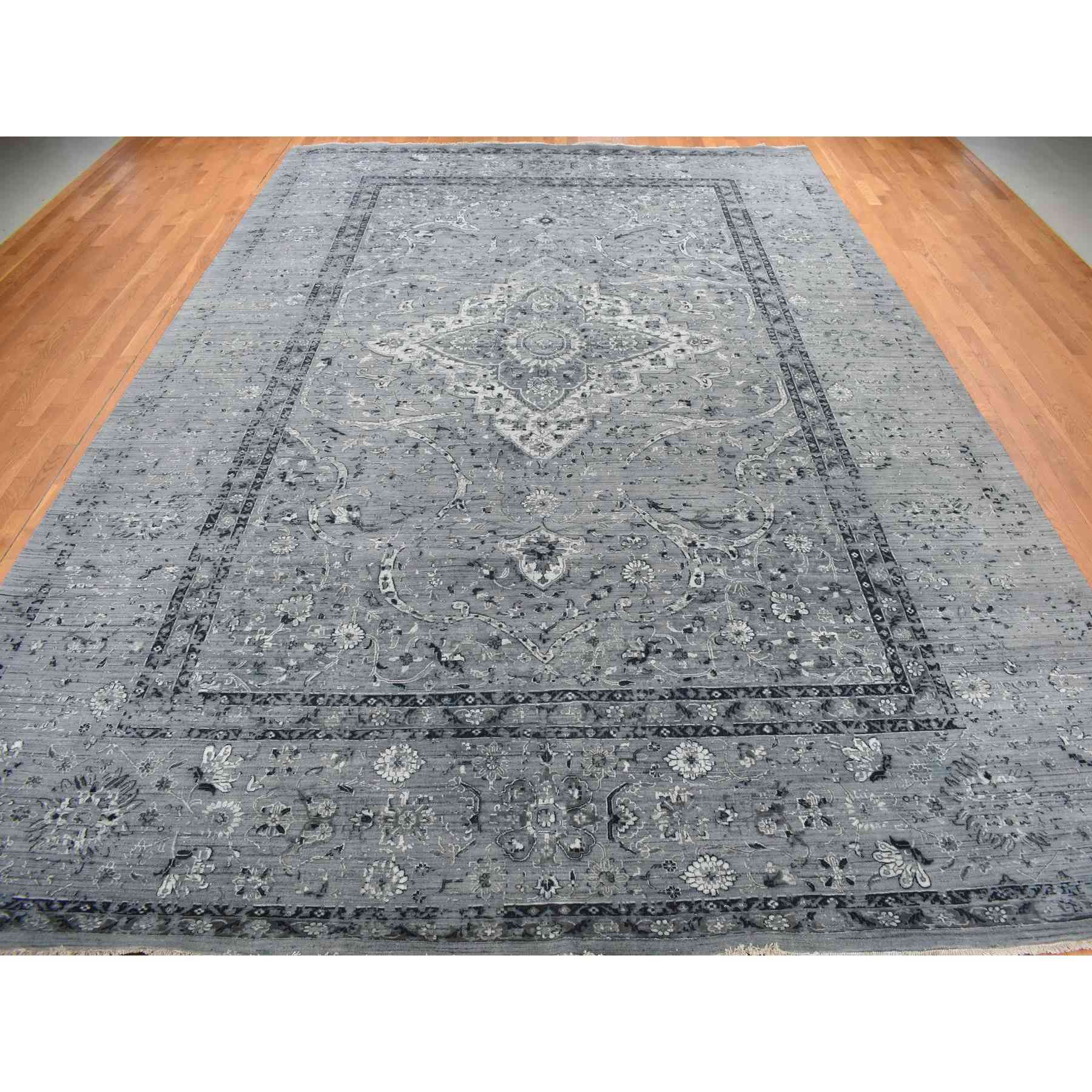 Transitional-Hand-Knotted-Rug-390040