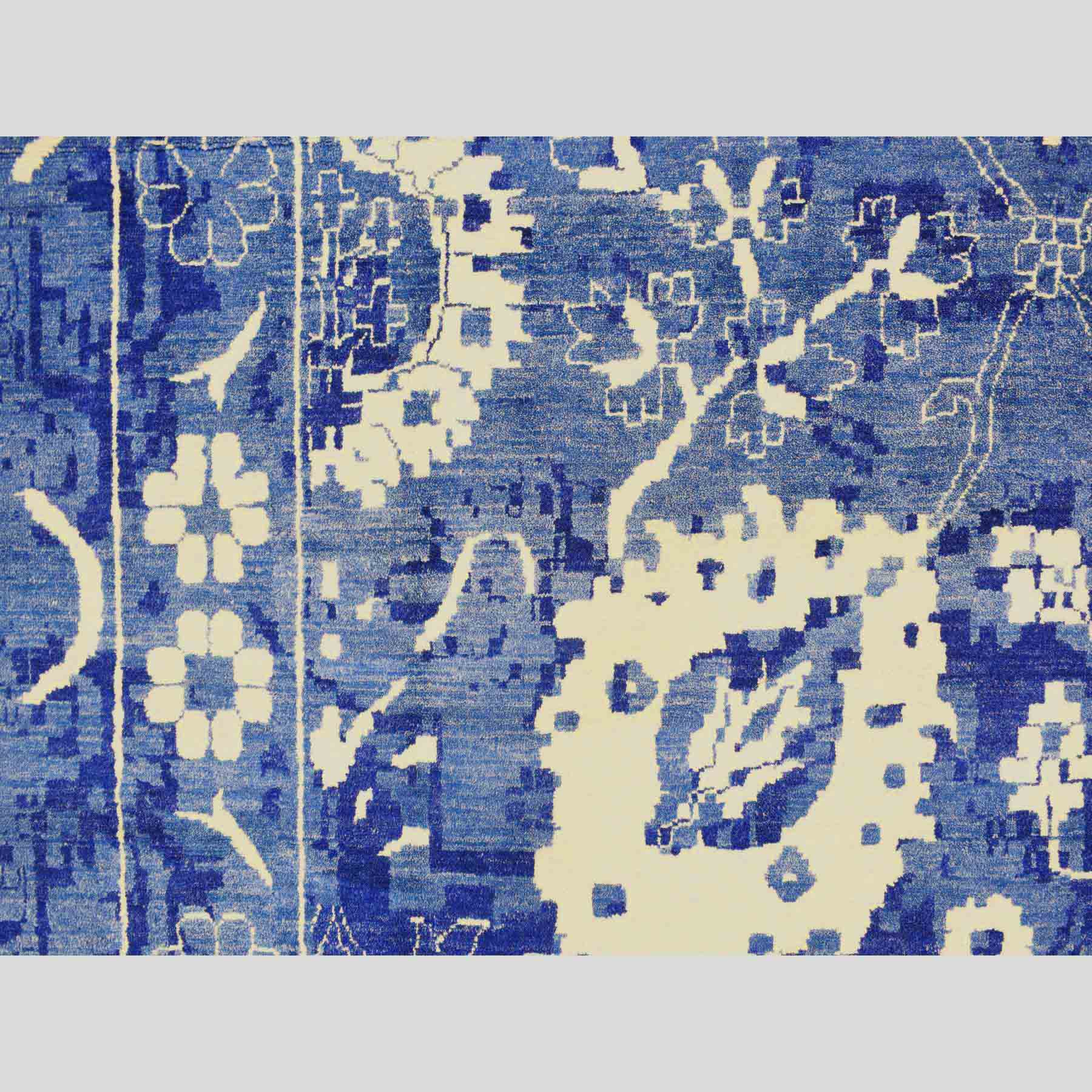 Transitional-Hand-Knotted-Rug-390070